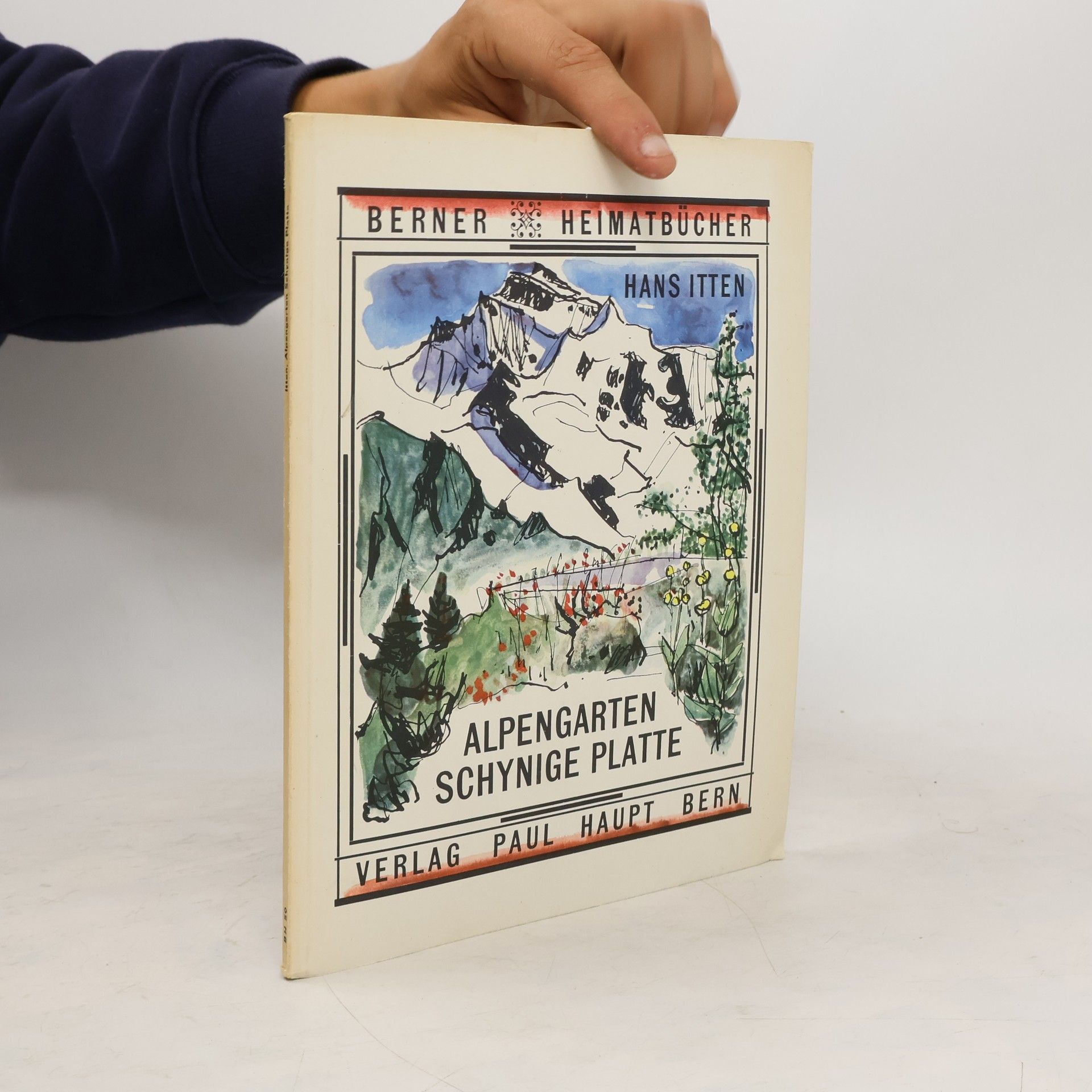 Hans Itten Alpengarten Schynige Platte - Führer zur Ausstellung