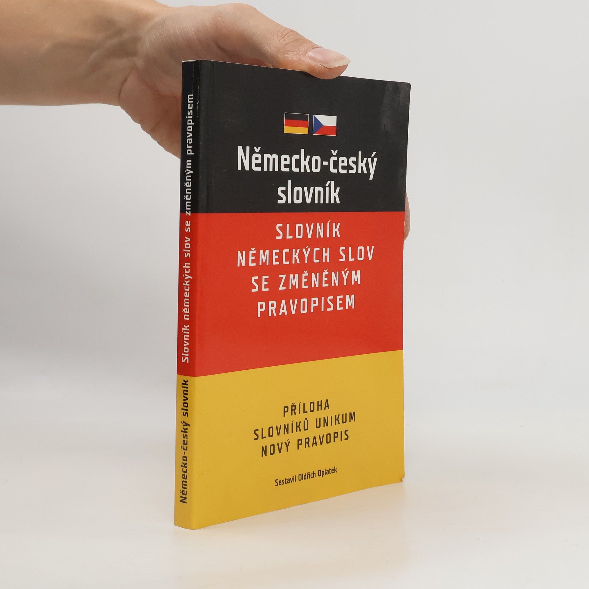 Oldřich Oplatek Německo-český slovník. Slovník německých slov se změněným pravopisem