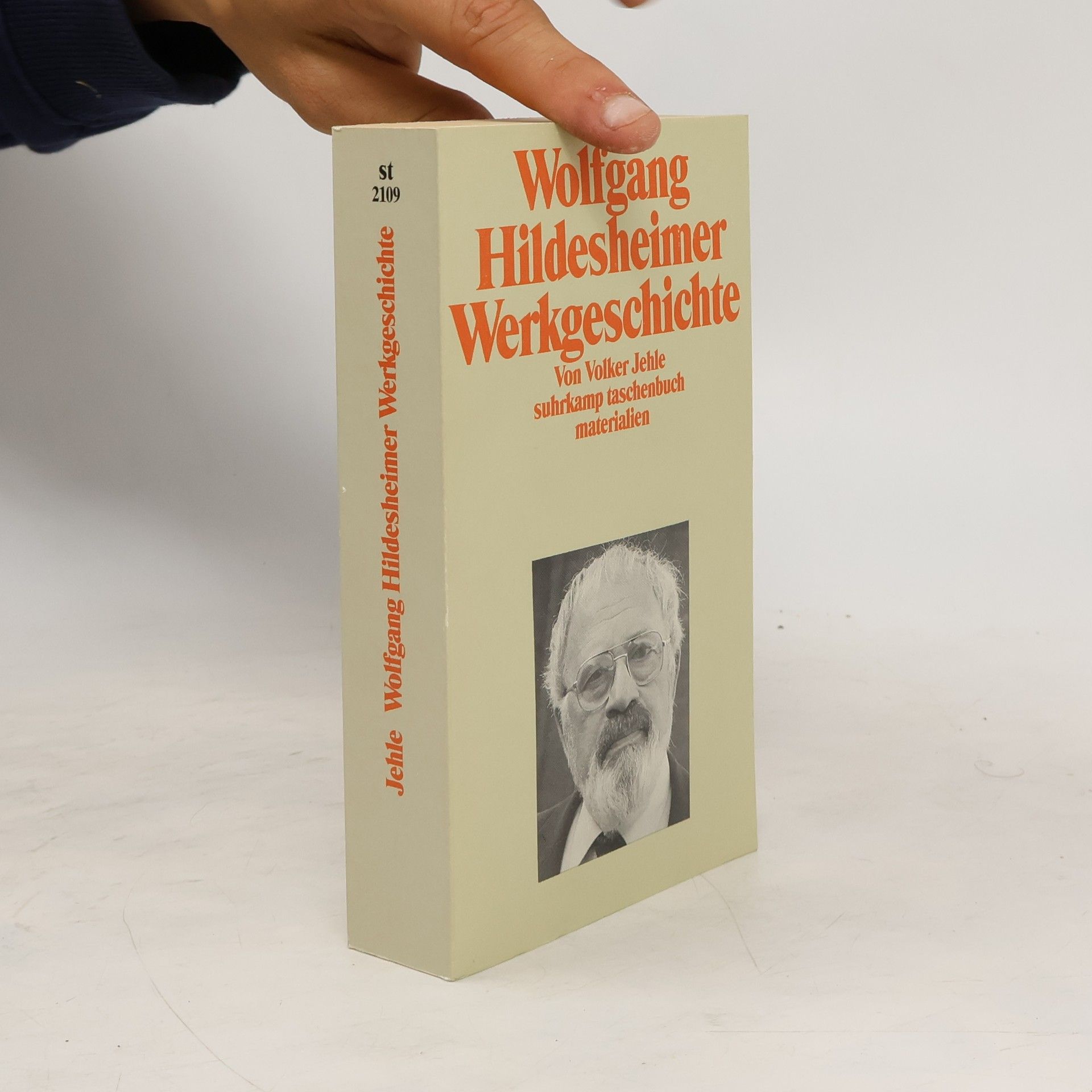 Volker Jehle Wolfgang Hildesheimer, Werkgeschichte