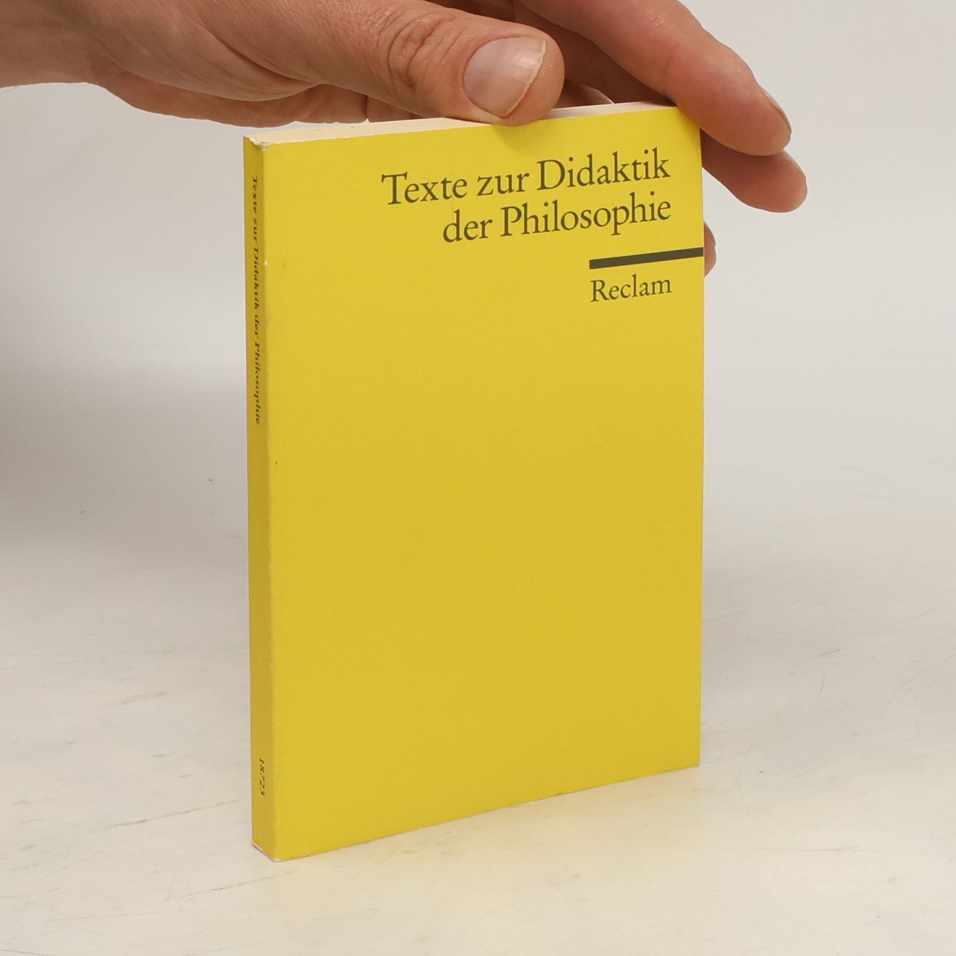 Kirsten Meyer Texte zur Didaktik der Philosophie