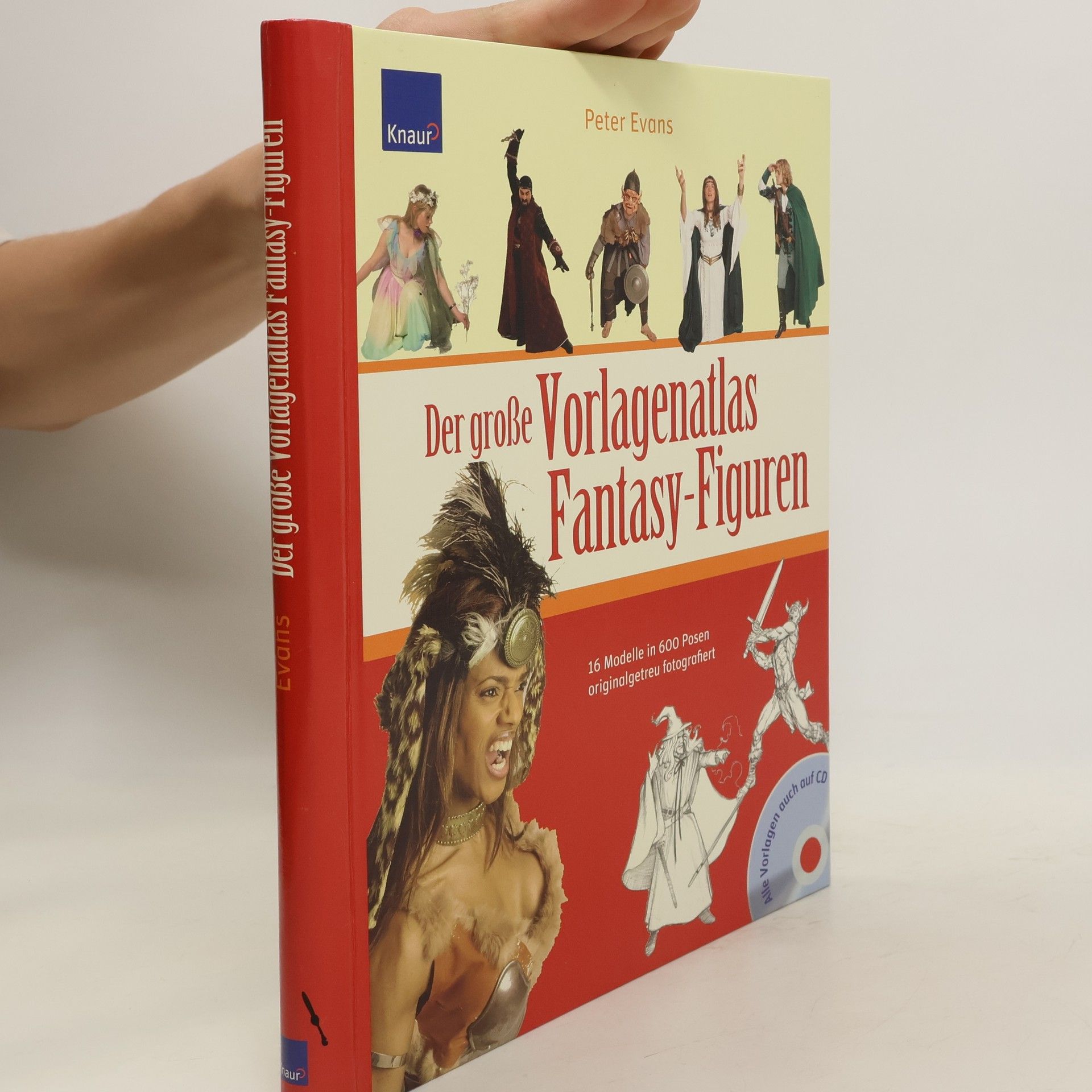 Peter Evans Der große Vorlagenatlas Fantasy-Figuren