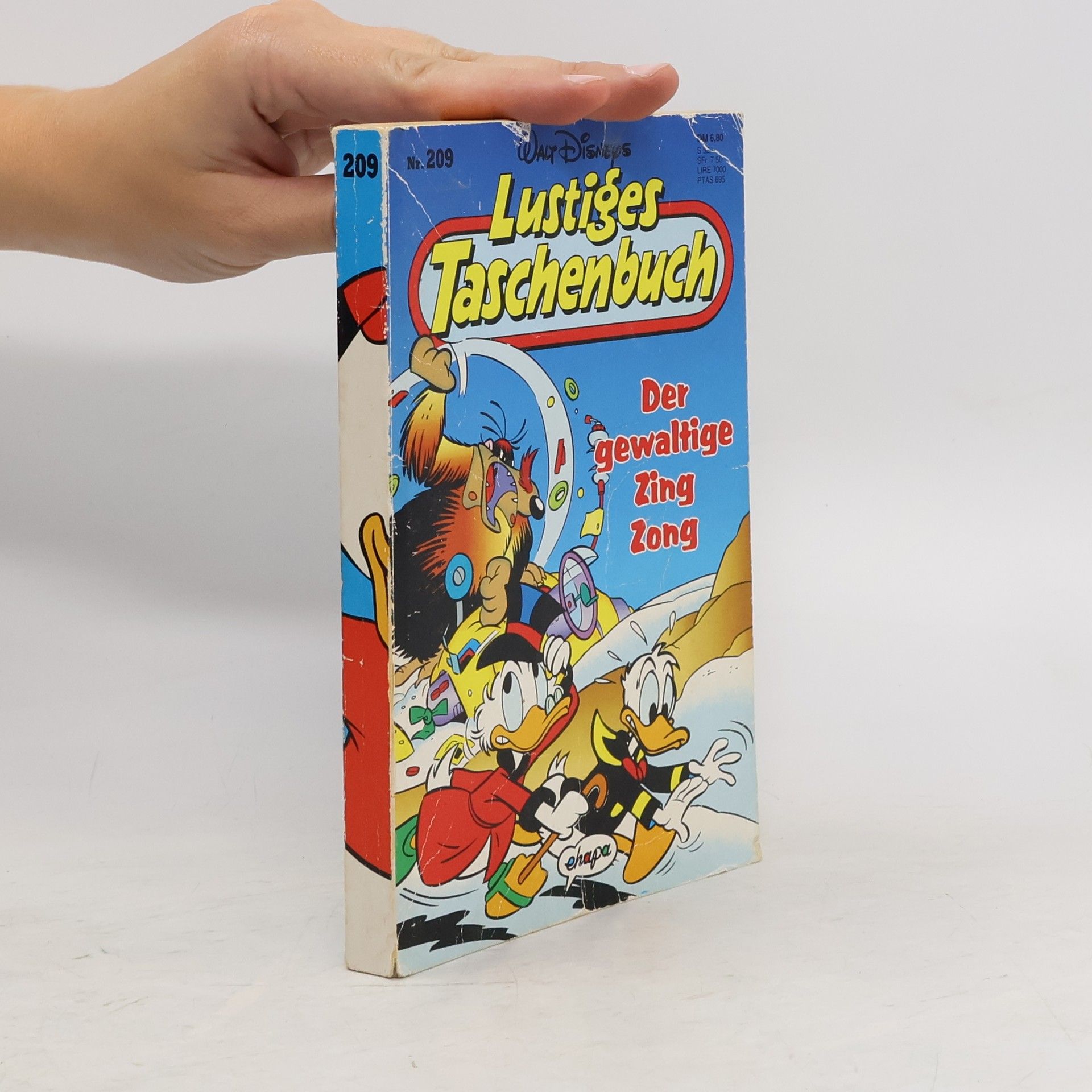 Walt Disney Lustiges Taschenbuch 209. Der Gewaltige Zing Zong