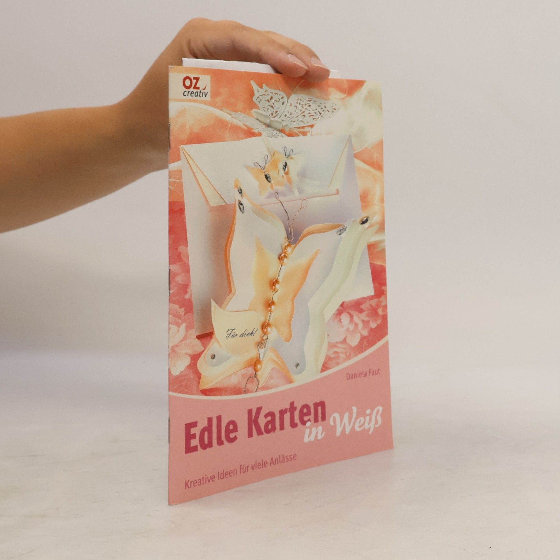 Daniela Faut Edle Karten in Weiß