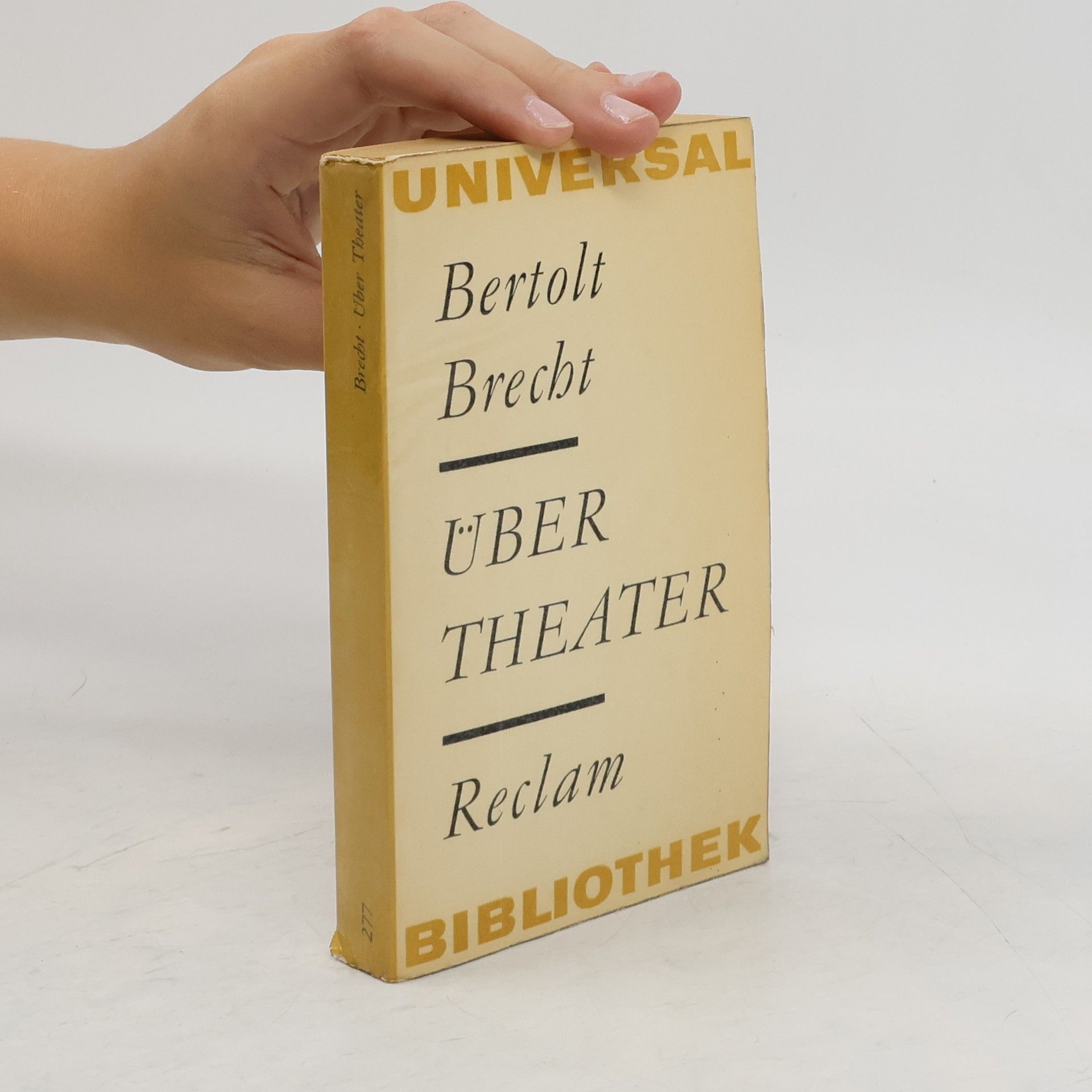 Bertolt Brecht Über Theater
