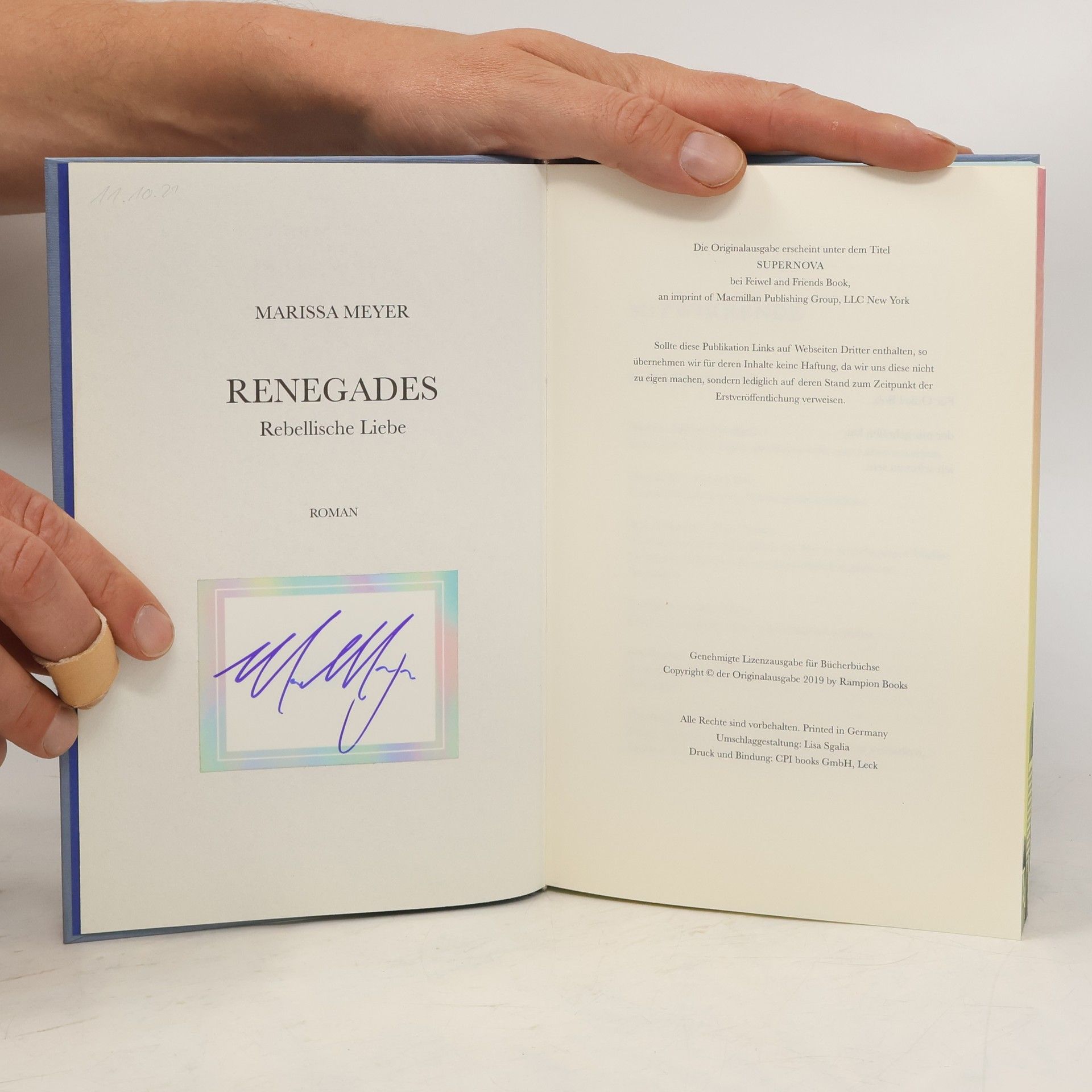 Marissa Meyer Renegades: Rebellische Liebe