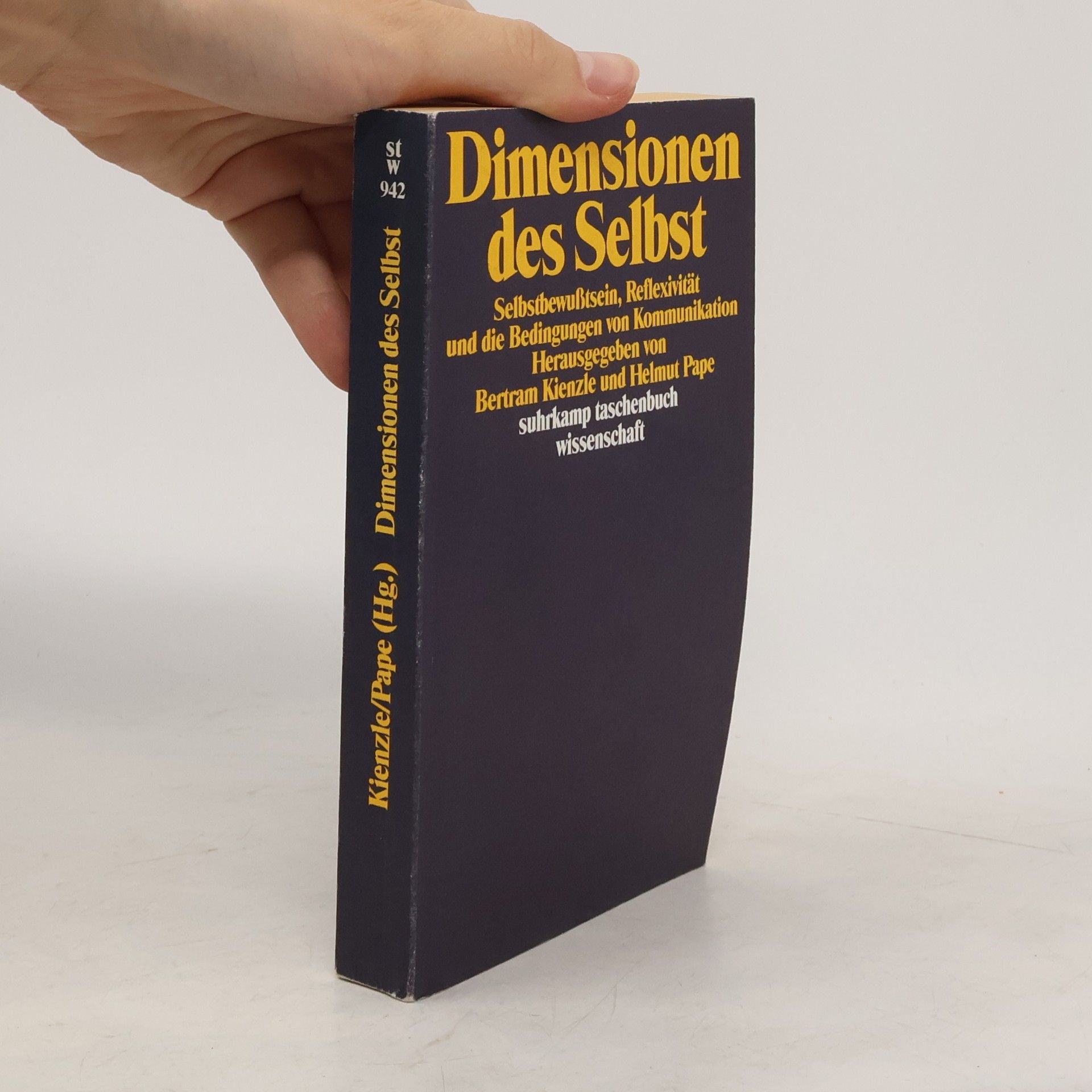 Bertram Kienzle Dimensionen des Selbst