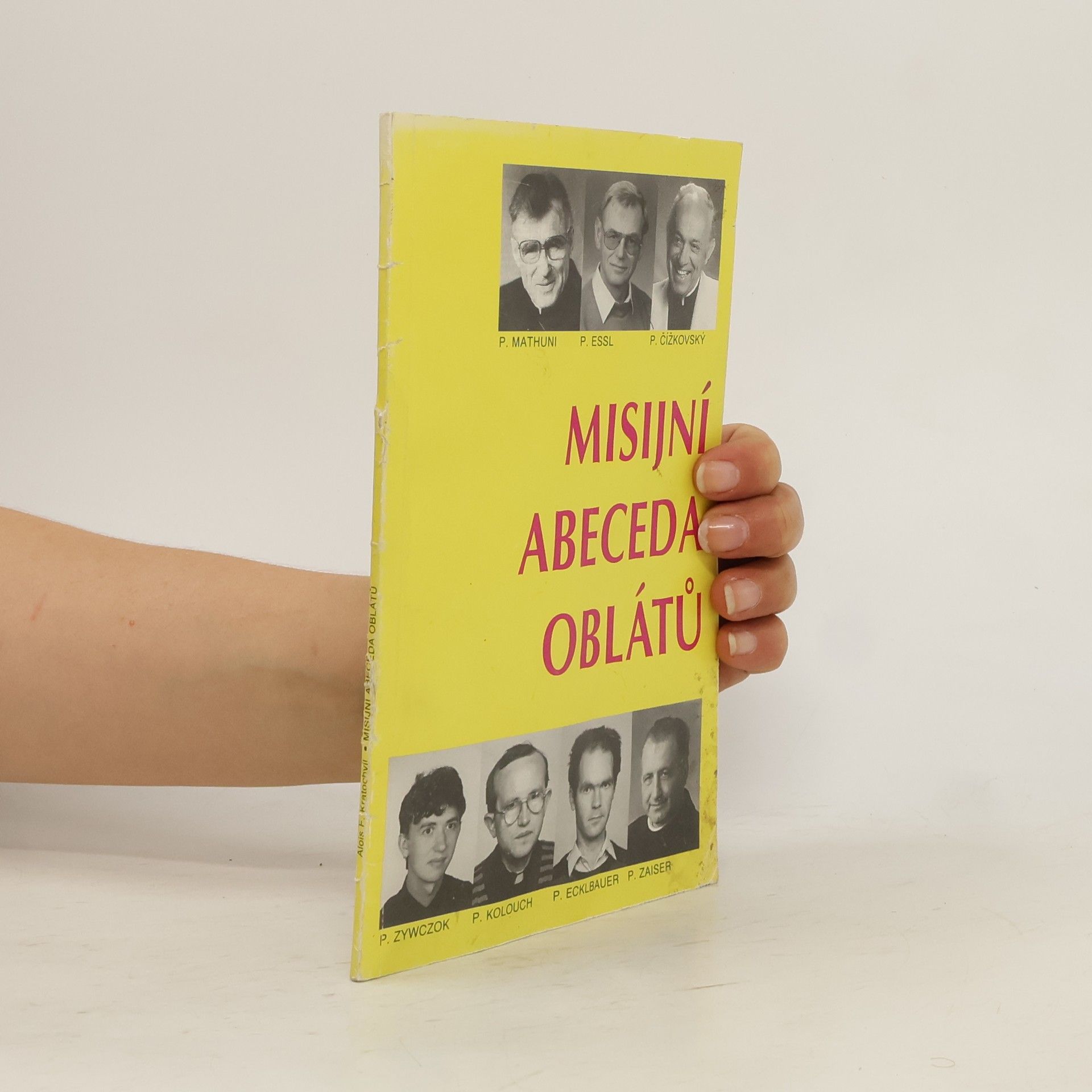 Alois František Kratochvíl Misijní abeceda oblátů