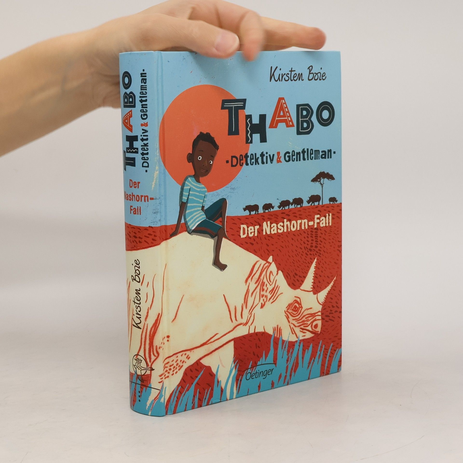 Kirsten Boie Thabo, Detektiv und Gentleman - der Nashorn-Fall