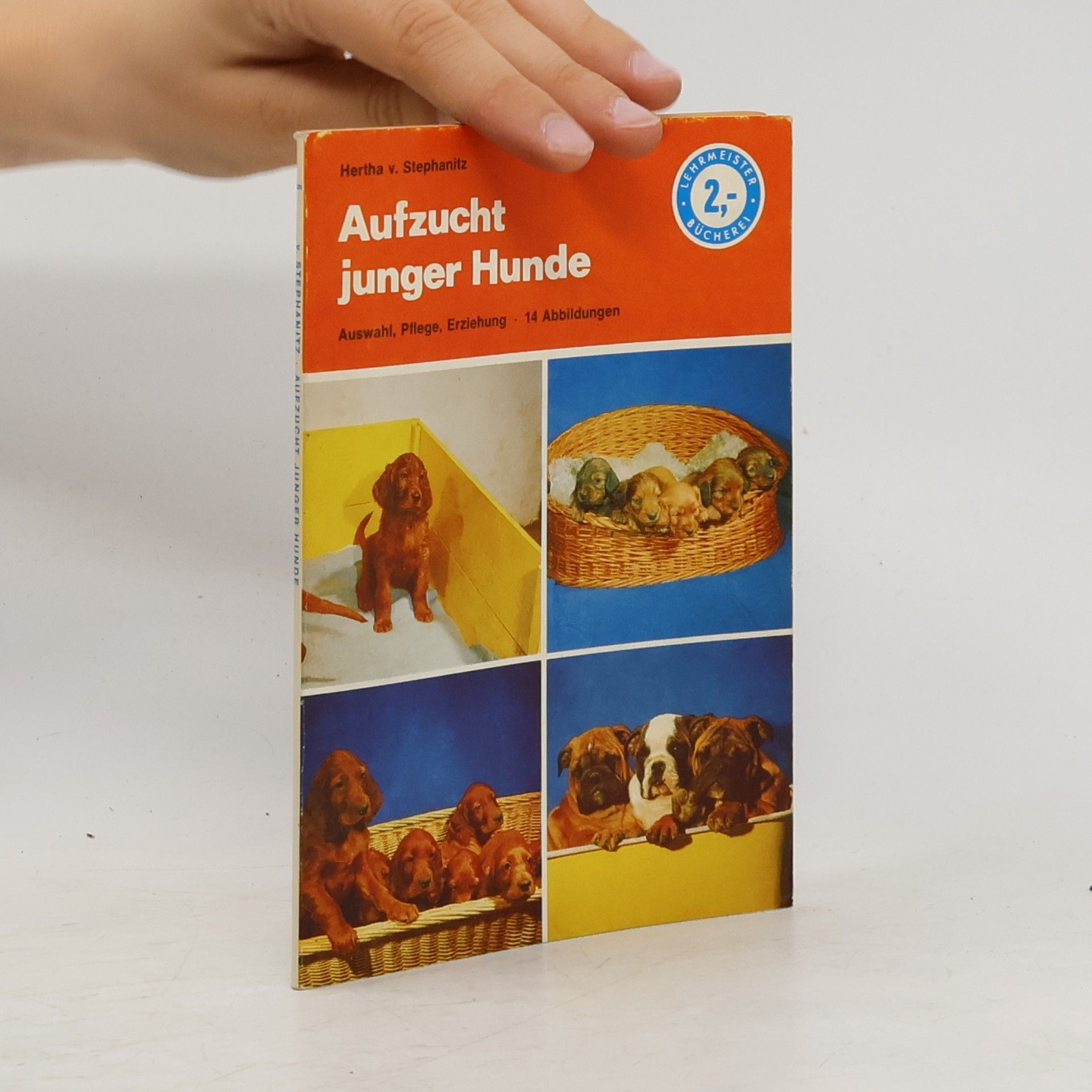 W. R. von Rhamm Aufzucht junger Hunde