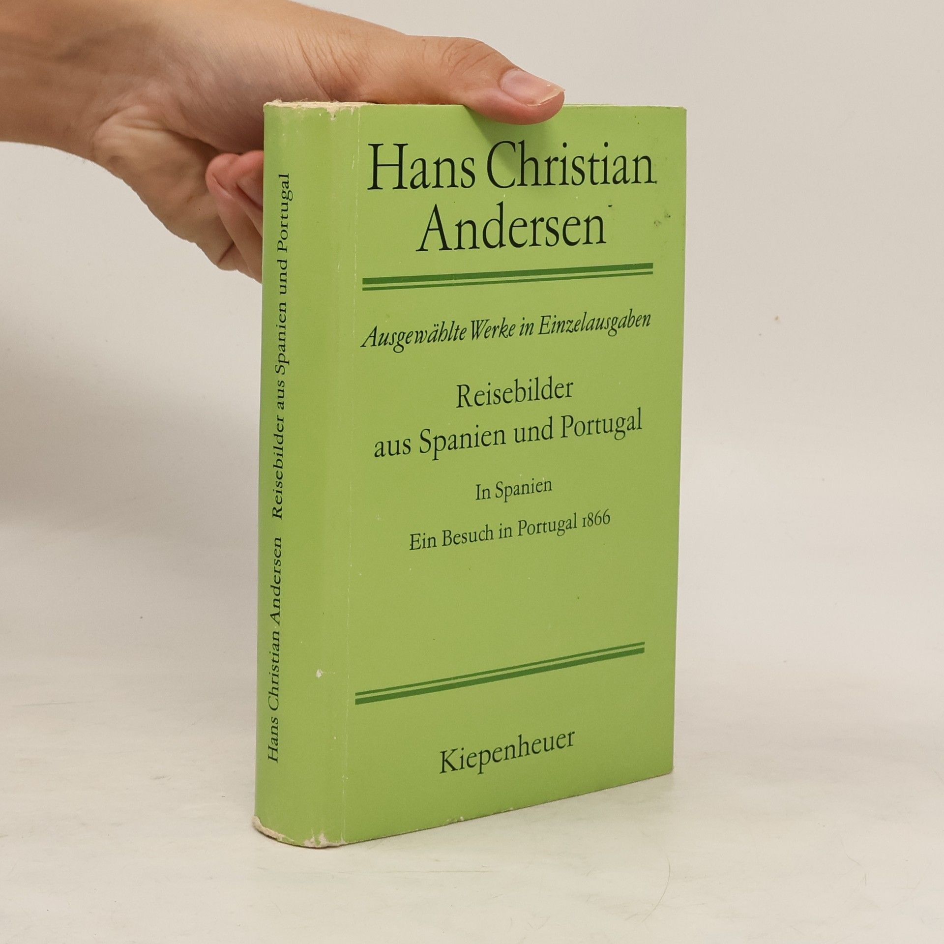 Hans-Christian Andersen Reisebilder aus Spanien und Portugal