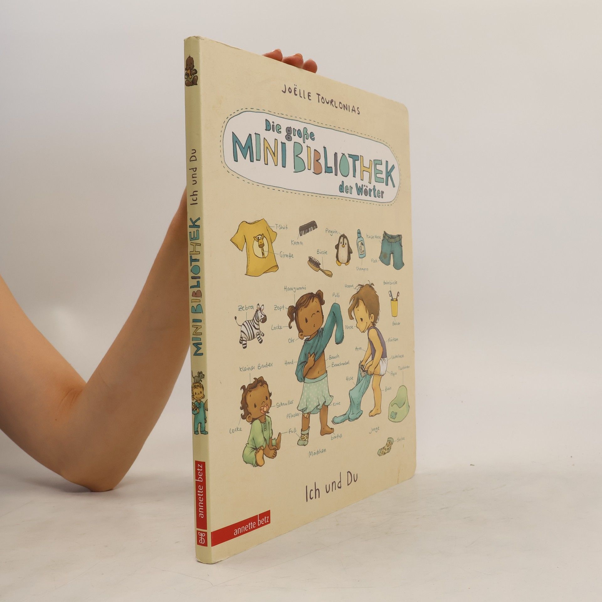 Joëlle Tourlonias Die große Mini-Bibliothek der Wörter - Ich und Du (Pappbilderbuch)