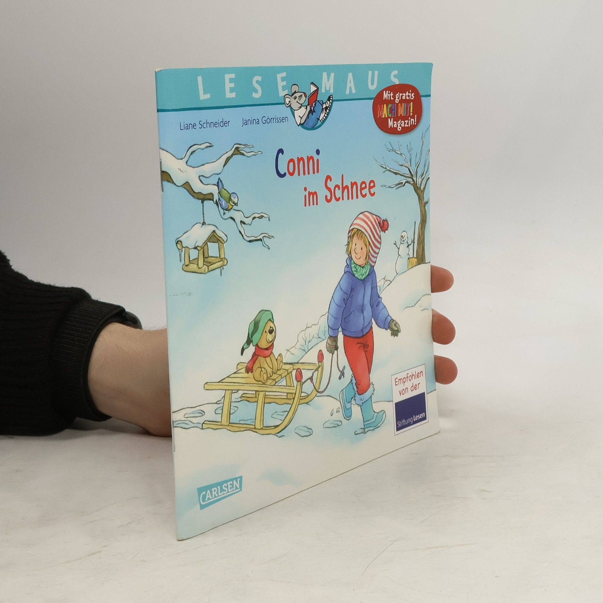 Lianne Schneider LESEMAUS 103: Conni im Schnee