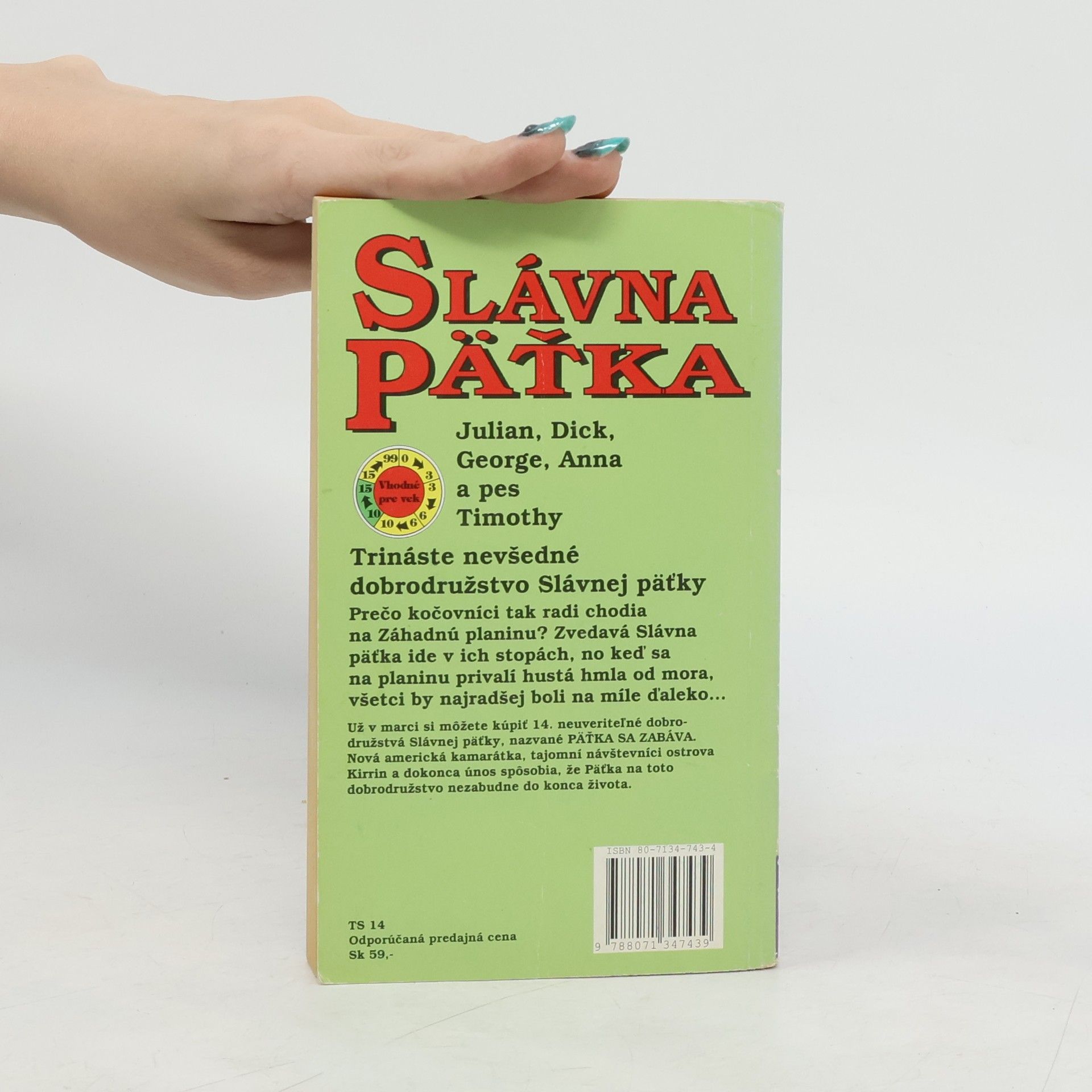 Enid Blyton Päťka na Záhadnej planine