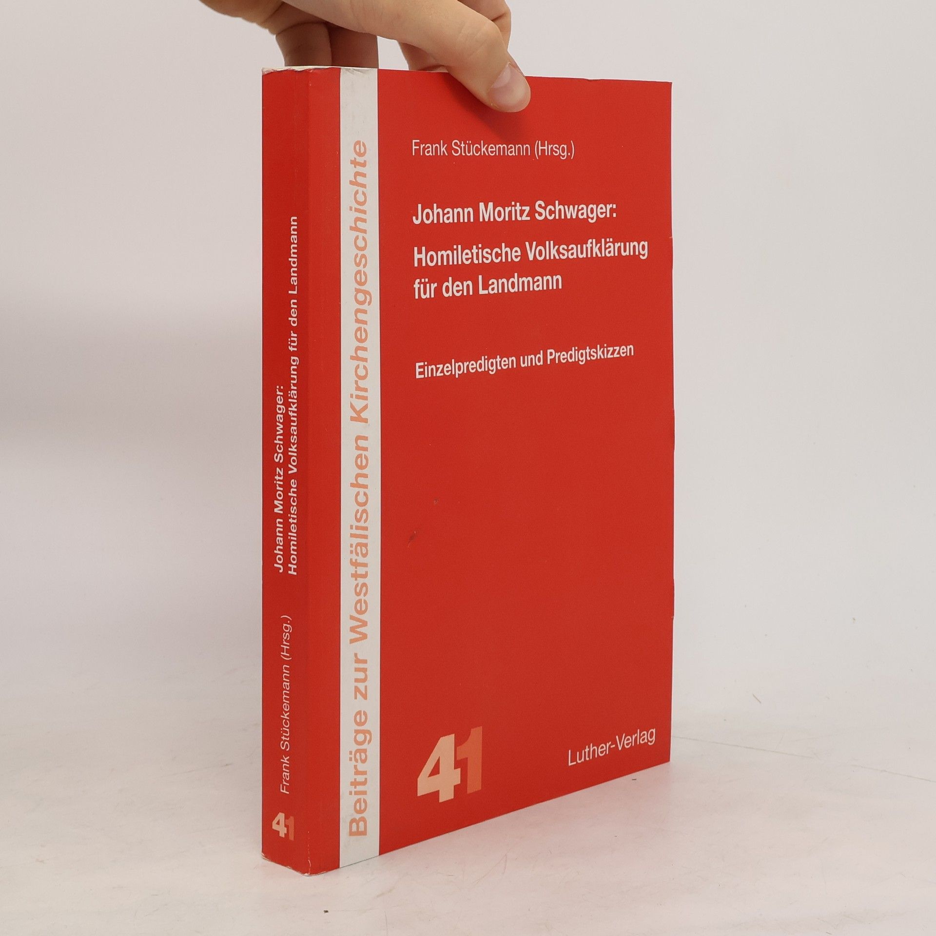 Johann Moritz Schwager Homiletische Volksaufklärung für den Landmann