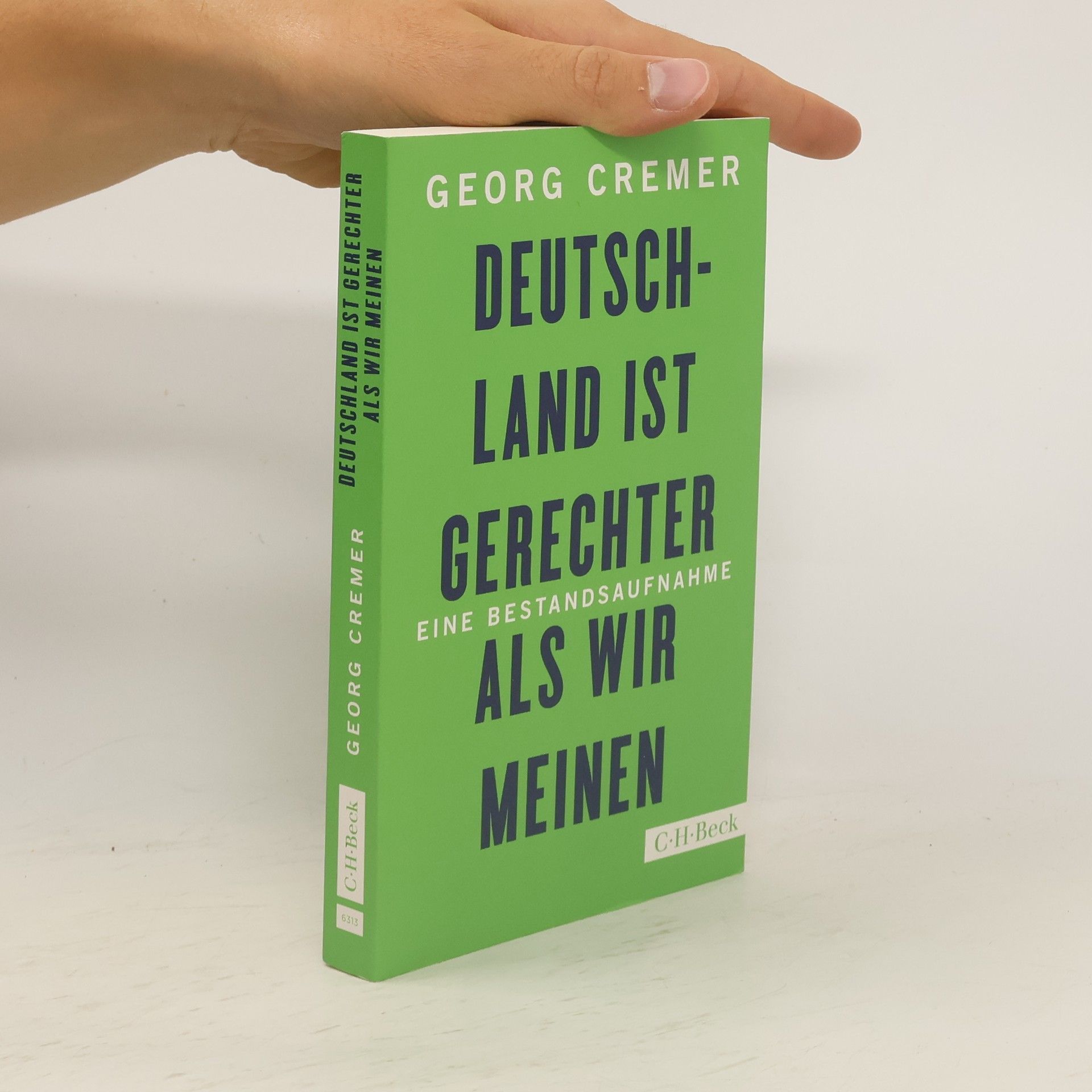 Georg Cremer Deutschland ist gerechter, als wir meinen