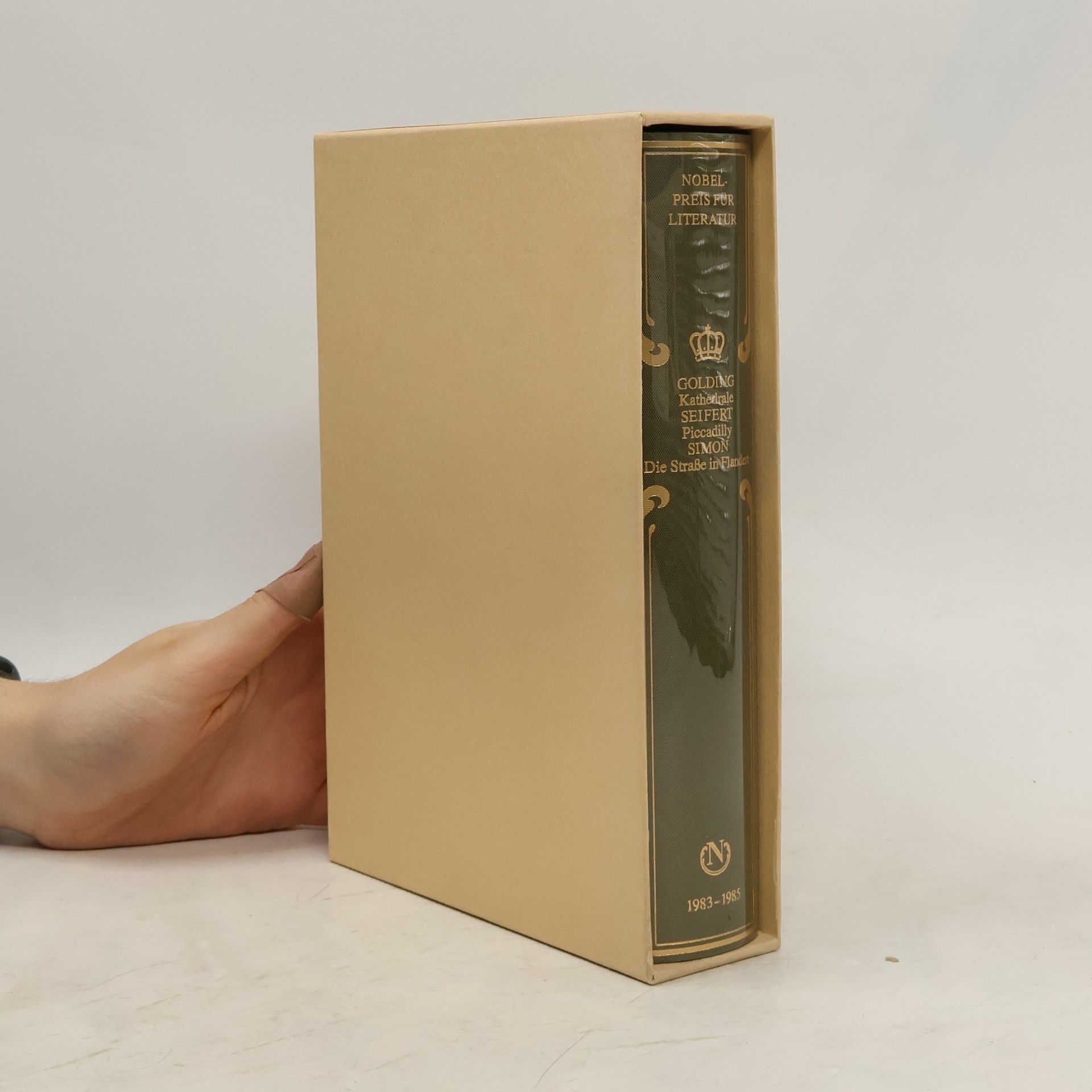 Jaroslav Seifert Nobelpreis für Literatur 1983-1985. Golding. Seifert. Simon