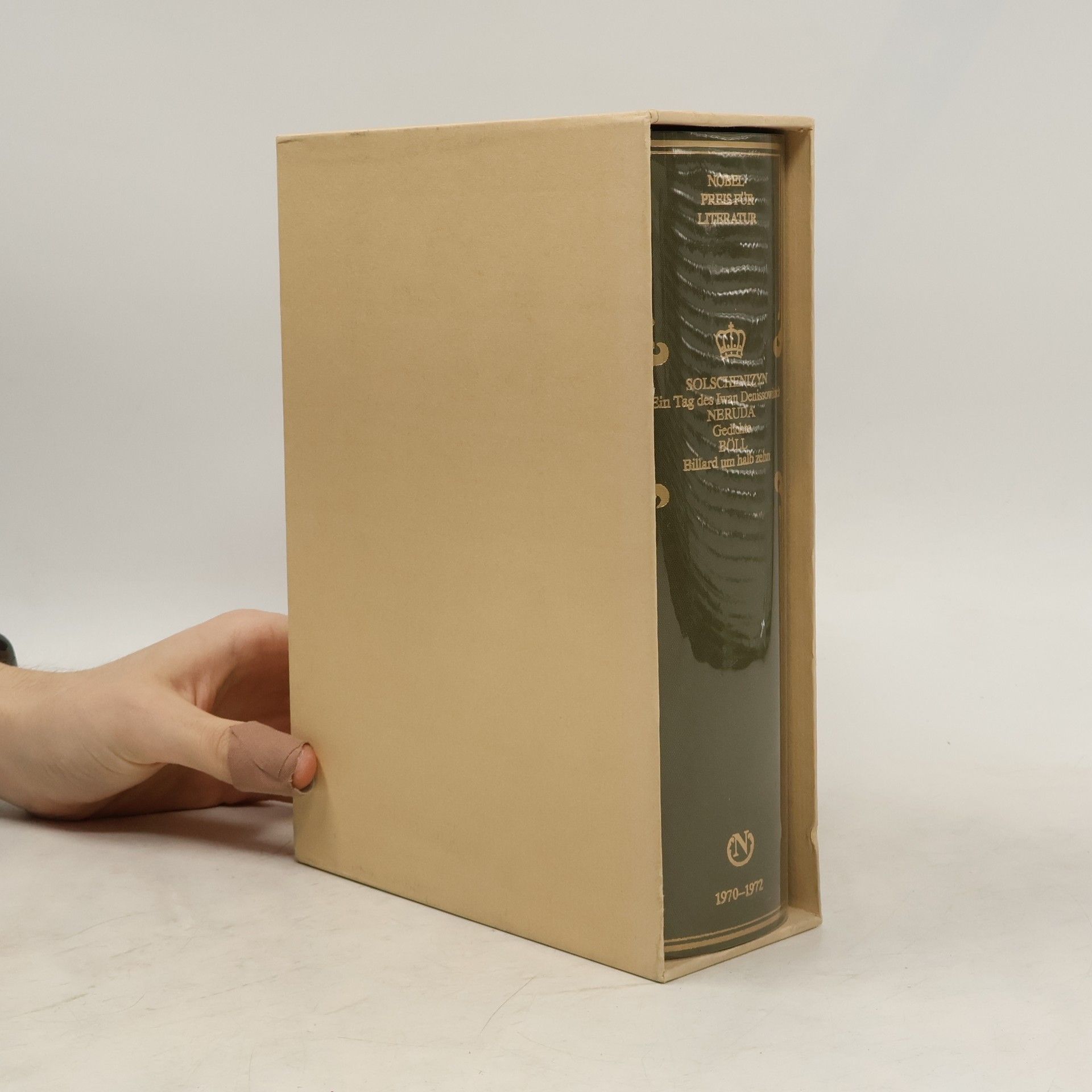 Collectif d'auteurs Nobelpreis für Literatur 1970-1972. Solschenizyn, Neruda, Böll