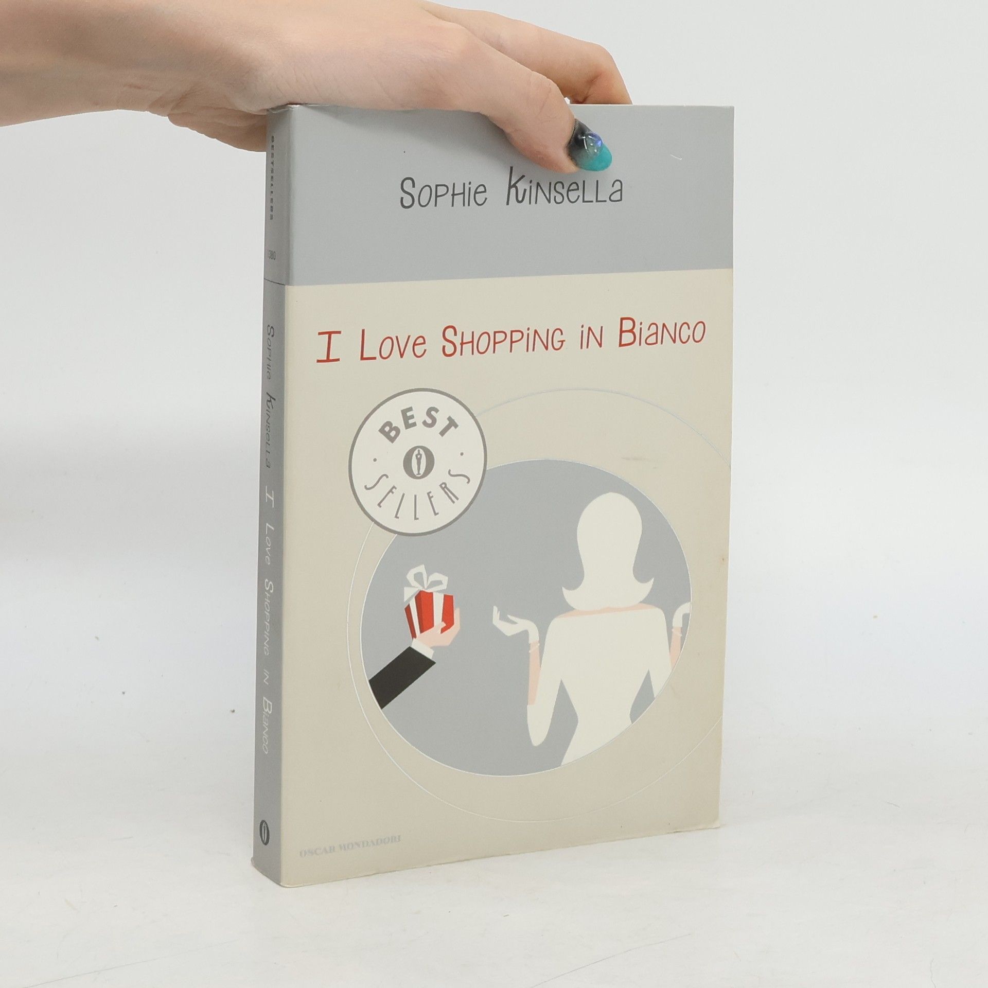 Madeleine Wickham I Love Shopping in Bianco