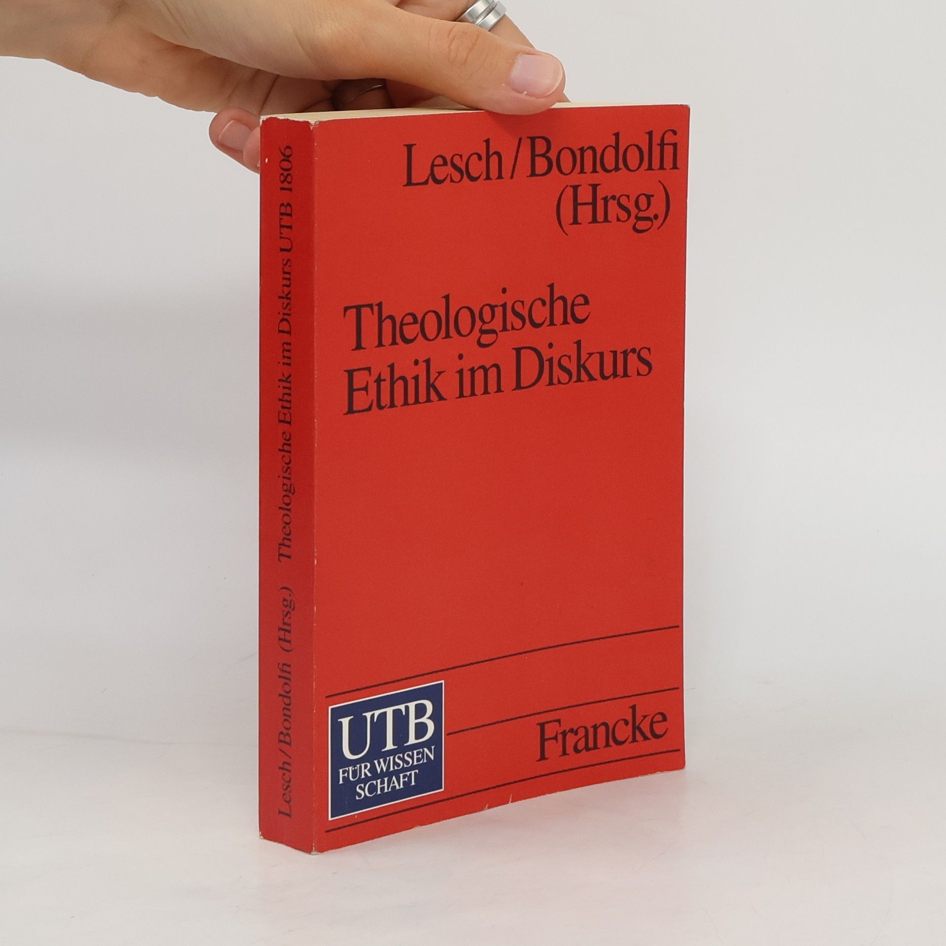 Walter Lesch Theologische Ethik im Diskurs