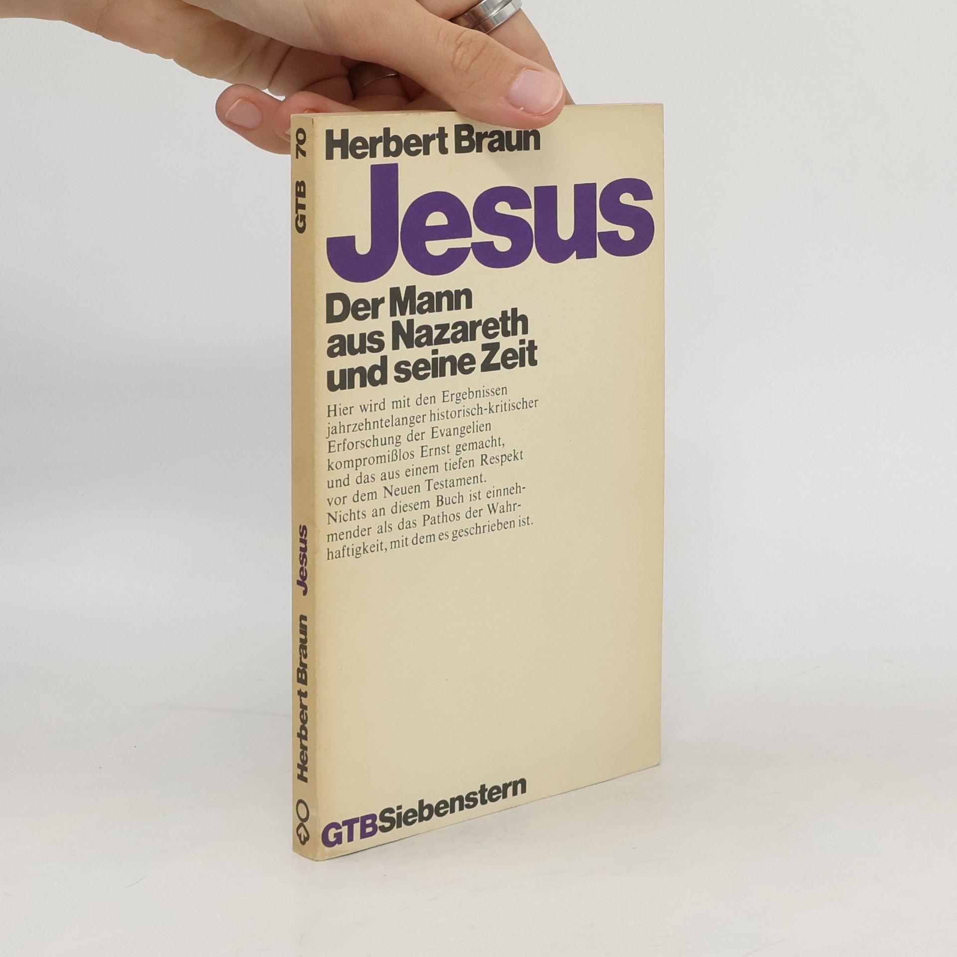 Herbert Braun Jesus