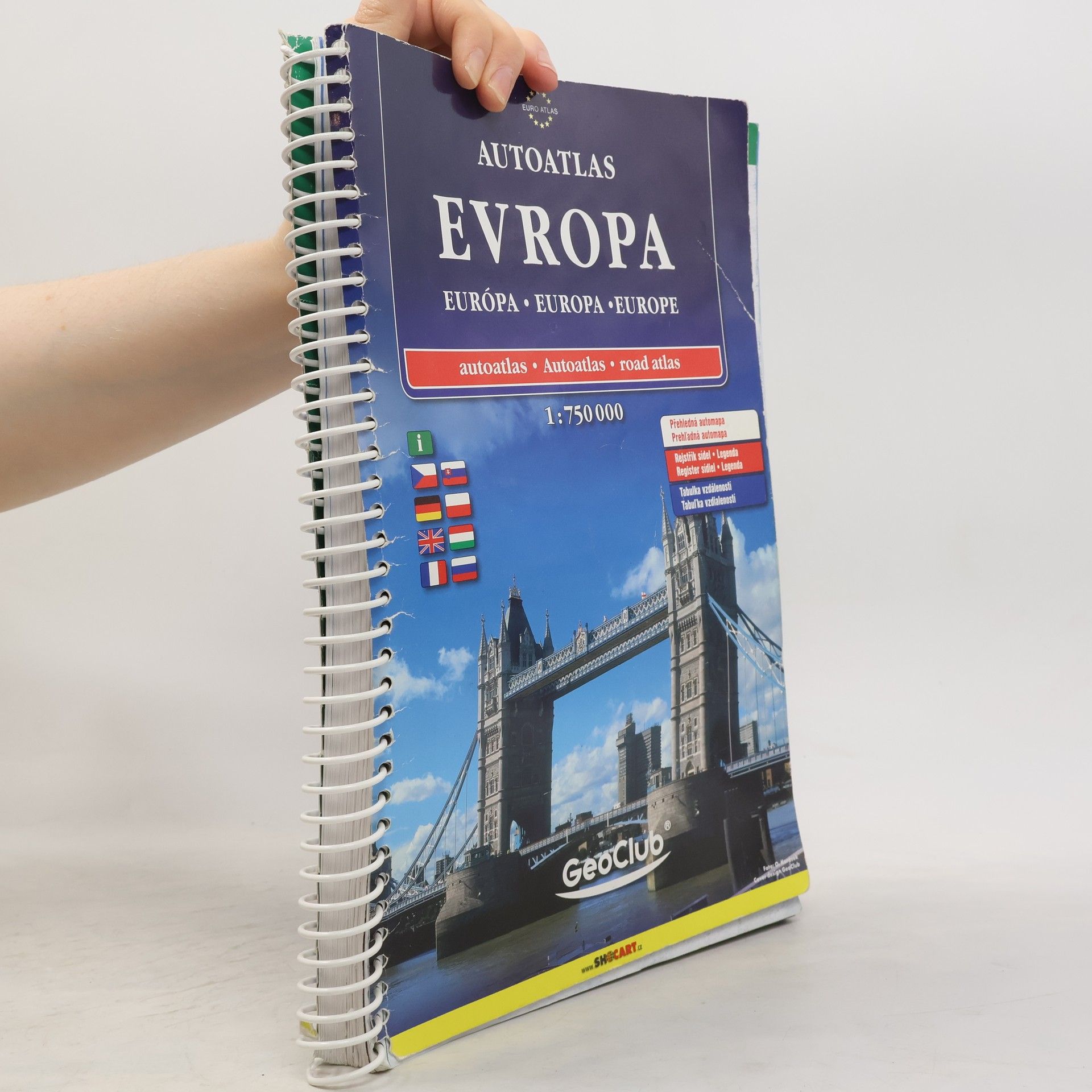 kolektiv Autoatlas : Evropa 1:750 000