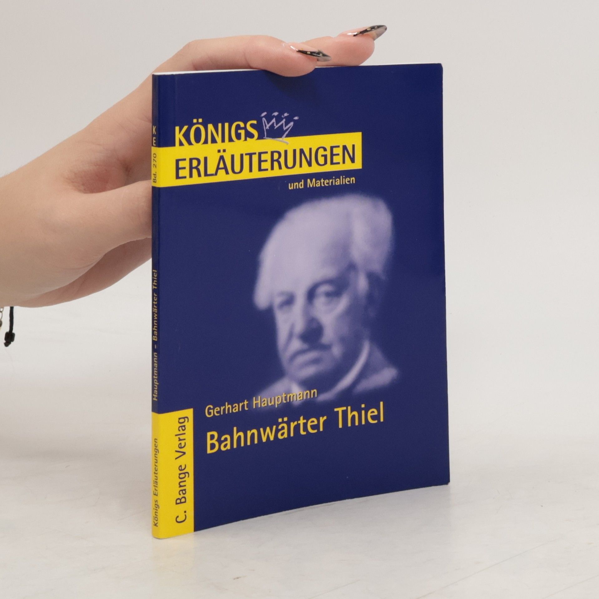 Reiner Poppe Erläuterungen zu Gerhart Hauptmann, Bahnwärter Thiel