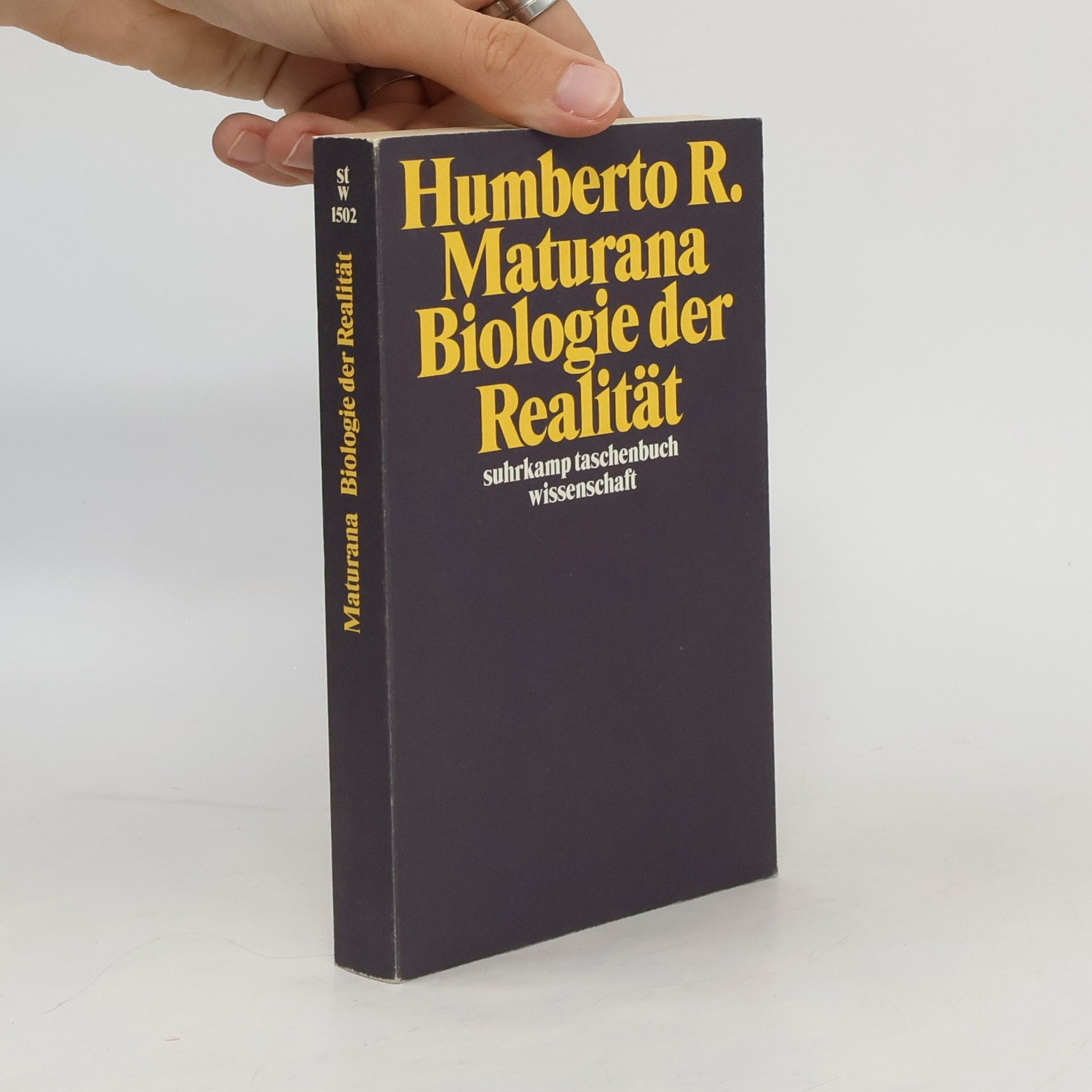 Humberto R. Maturana Biologie der Realität