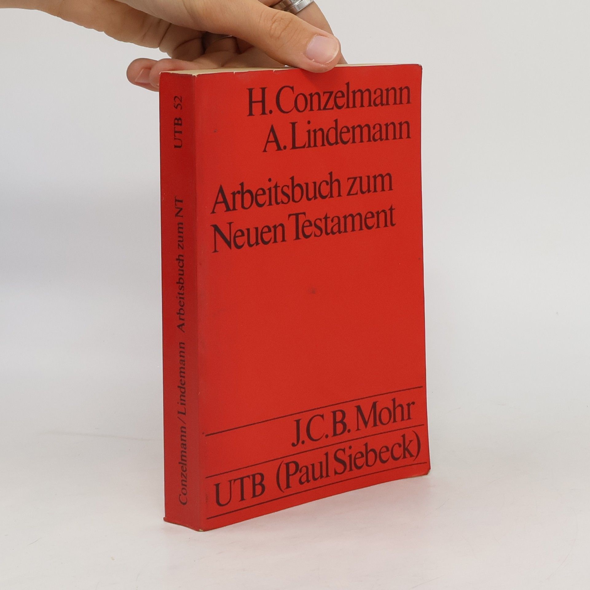 Hans Conzelmann Arbeitsbuch zum Neuen Testament