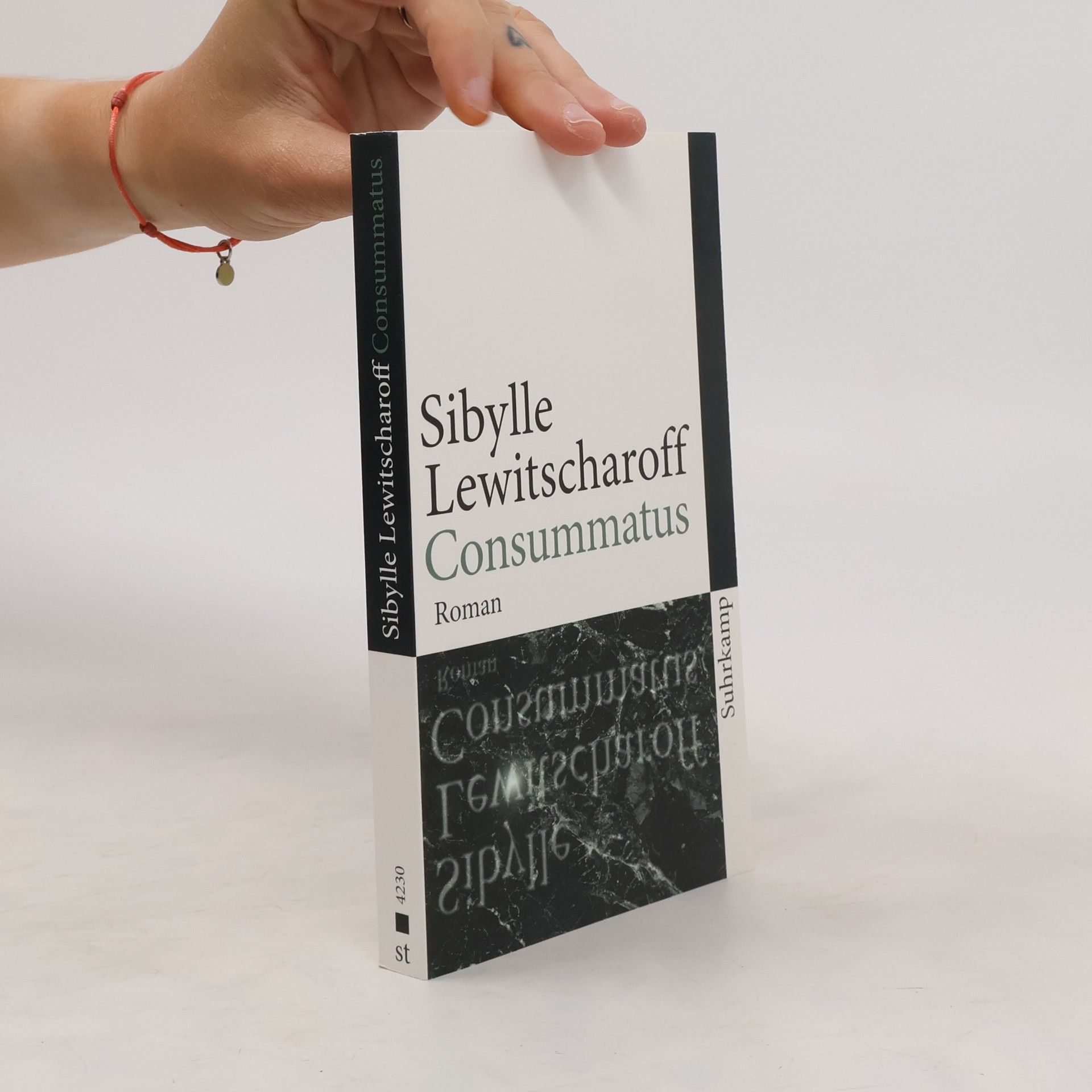 Sibylle Lewitscharoff Consummatus