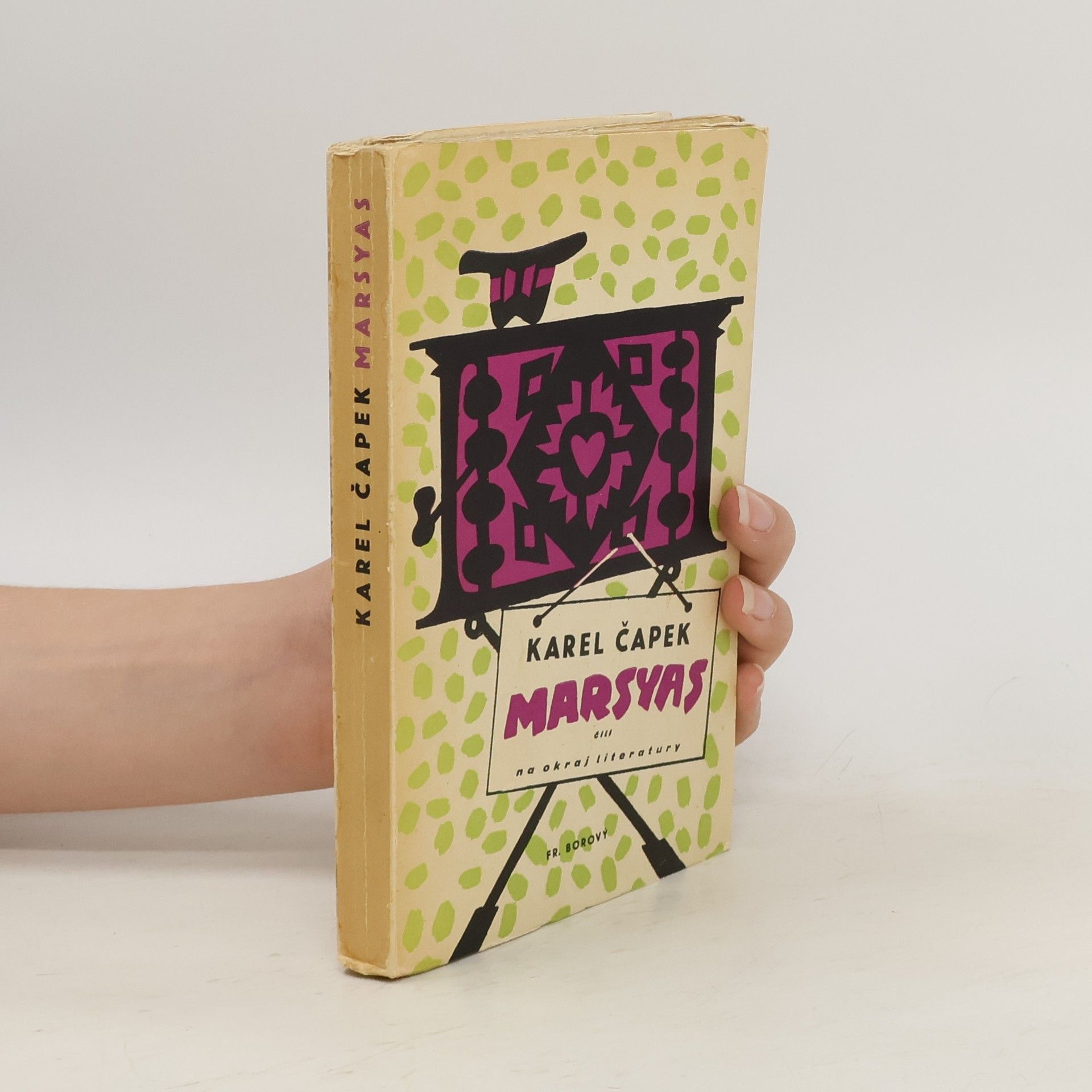 Karel Čapek Marsyas čili na okraj literatury 1919-1931