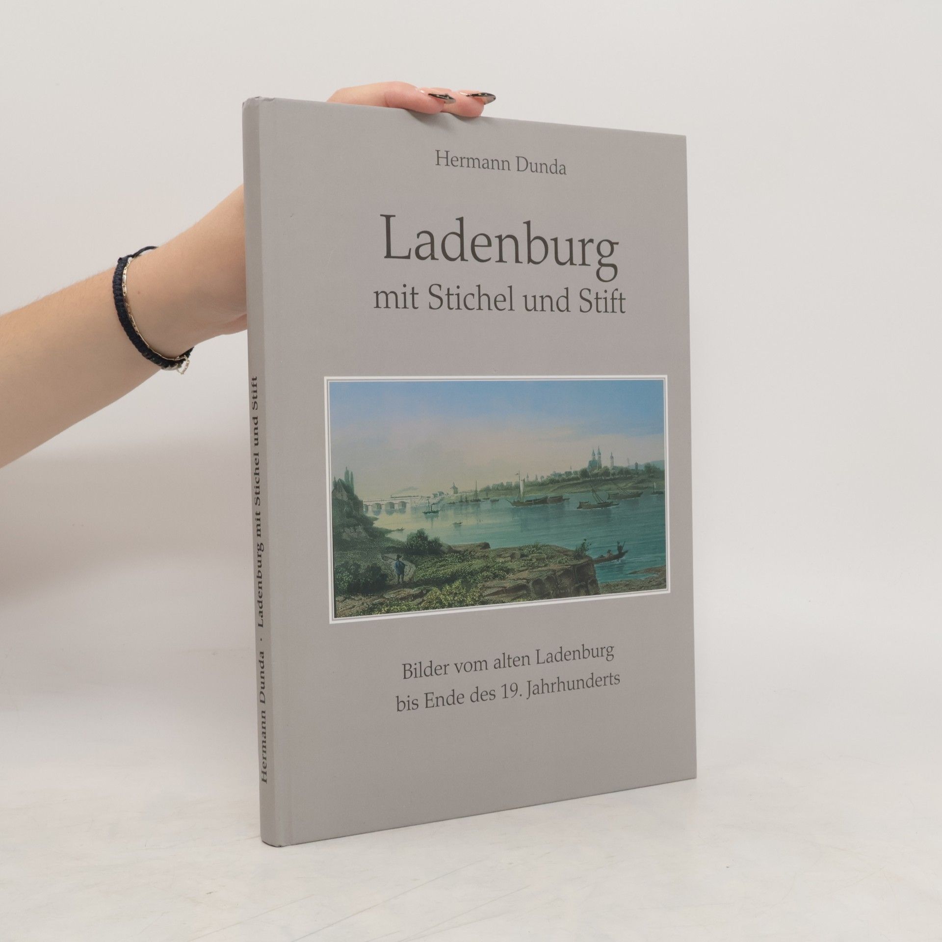 Hermann Dunda Ladenburg mit Stichel und Stift