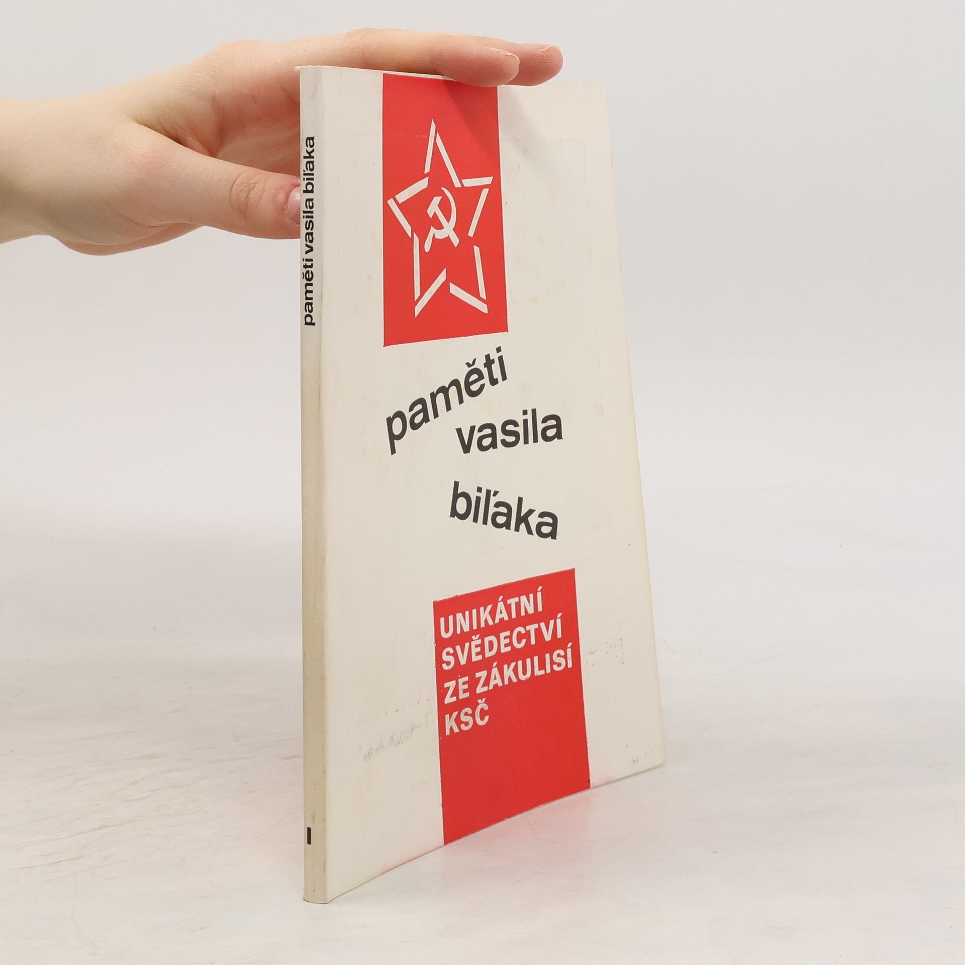 Vasil Biľak Paměti Vasila Biľaka. I.