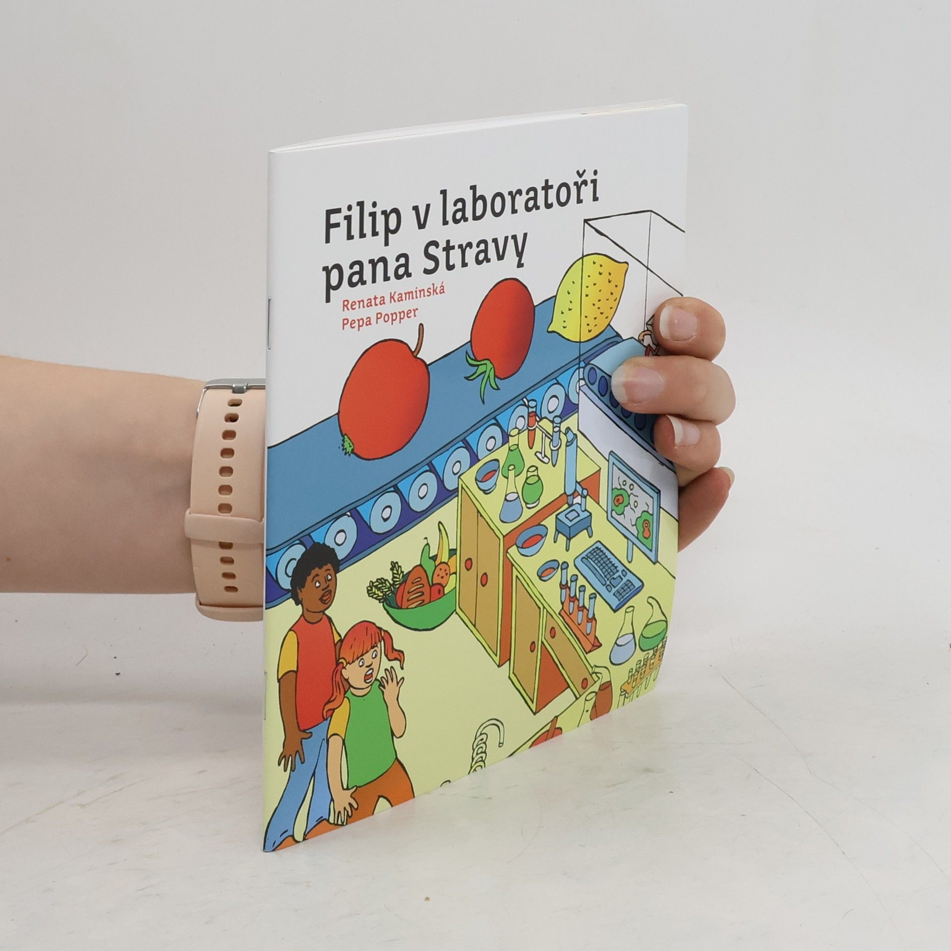 Renata Kaminská Filip v laboratoři pana Stravy