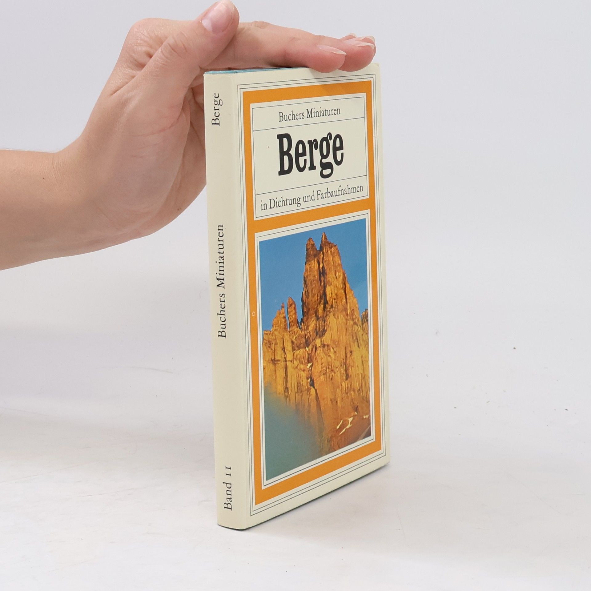 Xaver Schnieper Berge in Dichtung und Farbaufnahmen
