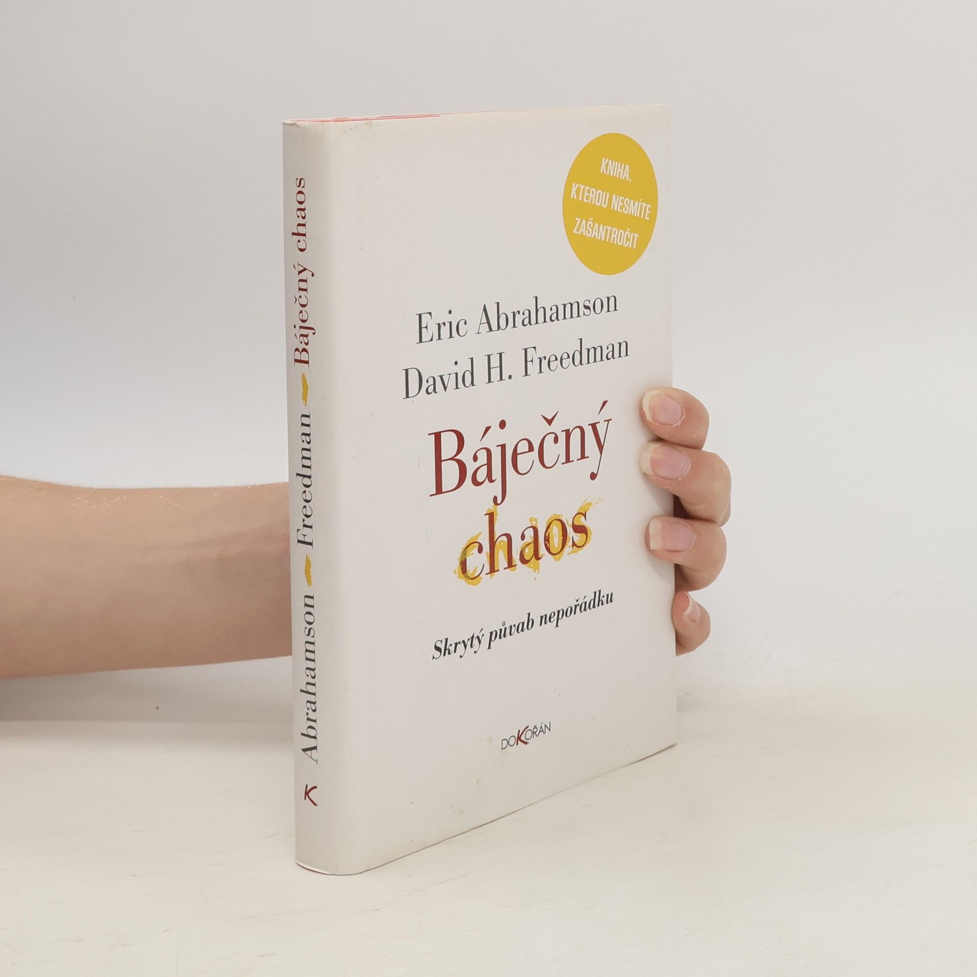 Eric Abrahamson Báječný chaos: Skrytý půvab nepořádku