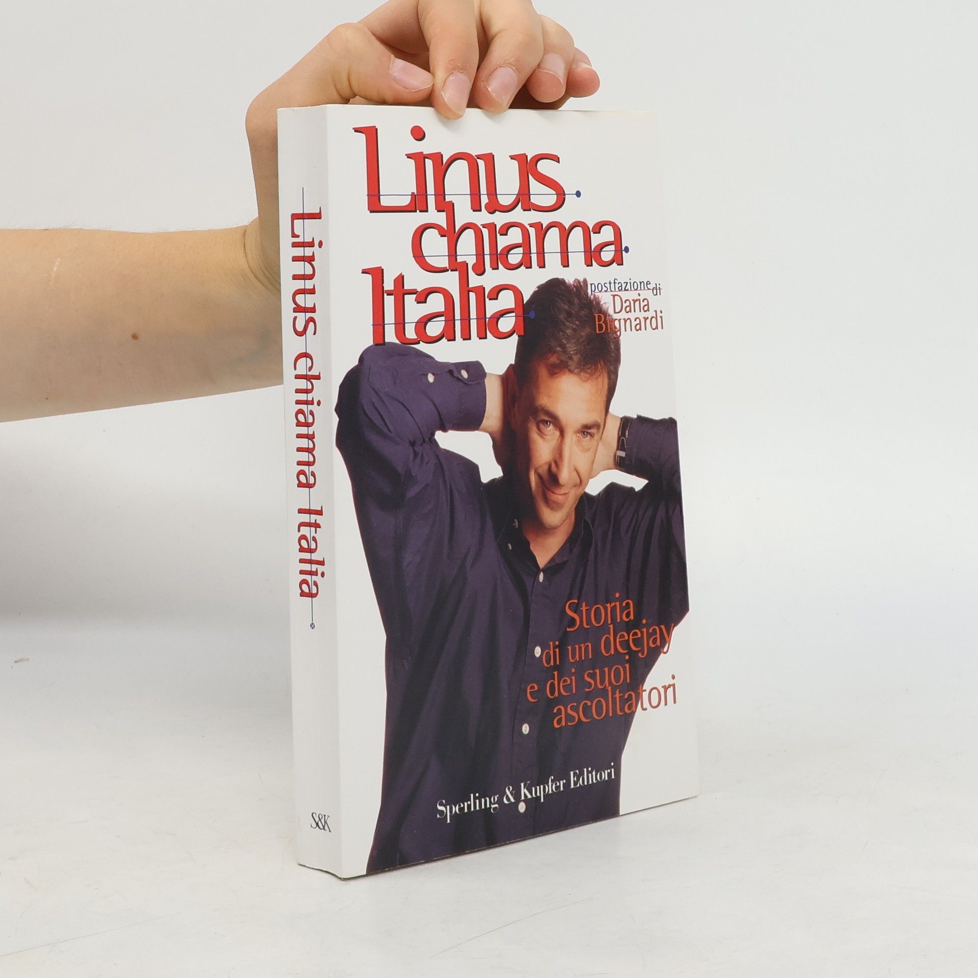 Daria Bignardi Linus chiama Italia