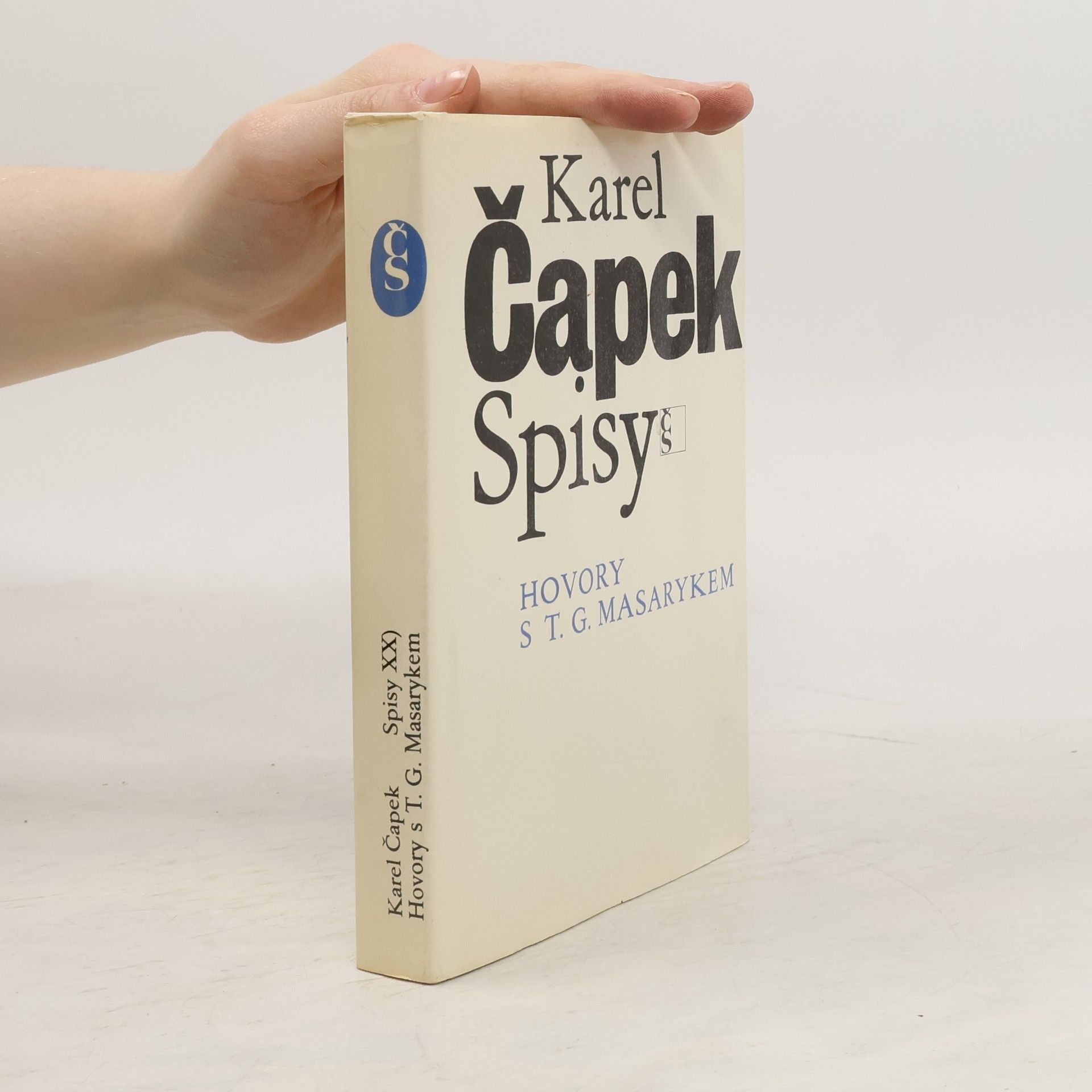 Karel Čapek Hovory s T. G. Masarykem