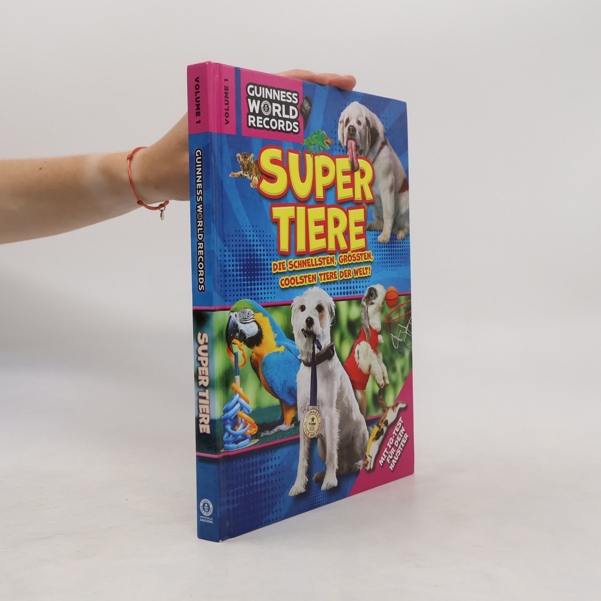 Autores varios Guinness World Records: Super Tiere Vol. 1