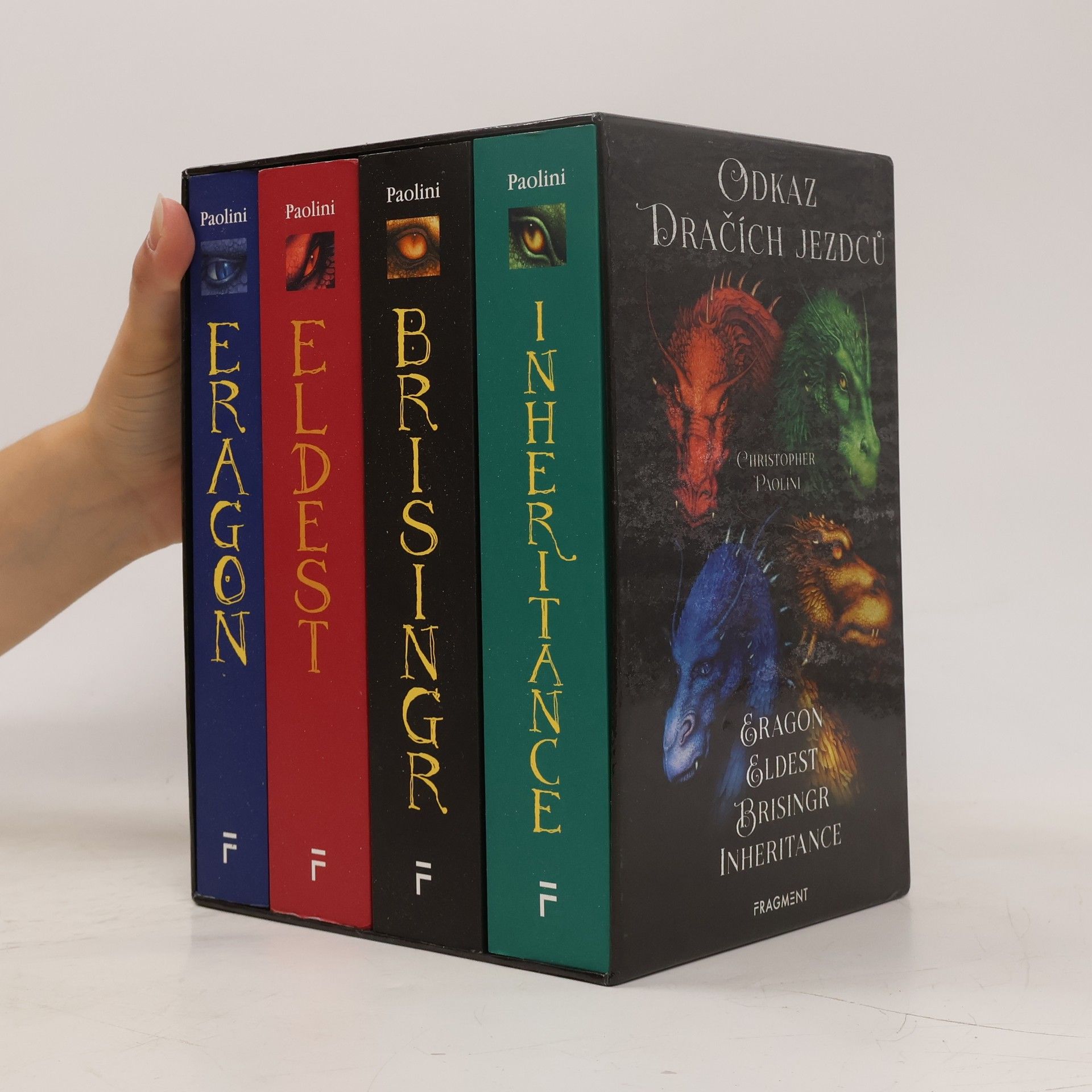 Christopher Paolini Odkaz Dračích jezdců 1-4. Box