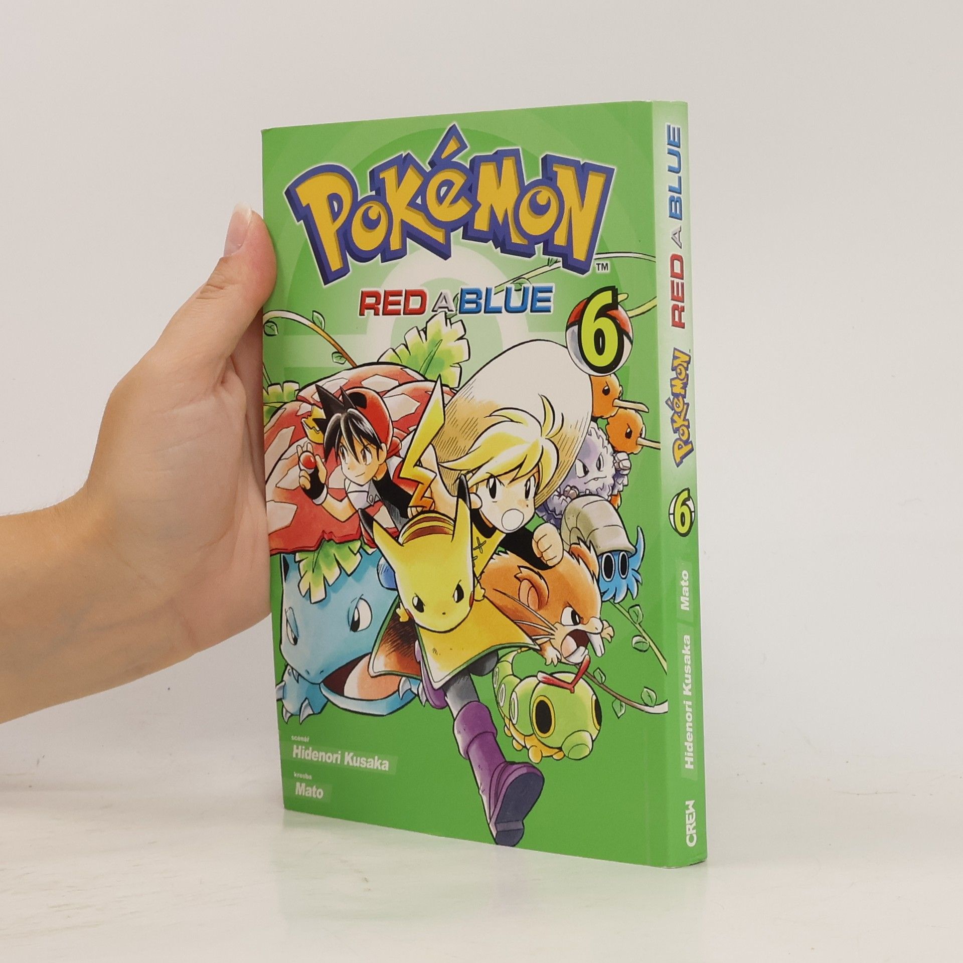 Hidenori Kusaka Pokémon. Red a Blue 6
