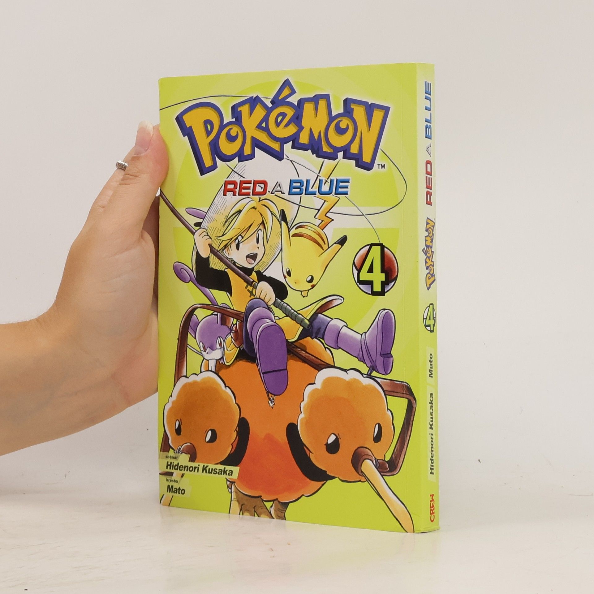 Hidenori Kusaka Pokémon. Red a Blue 4
