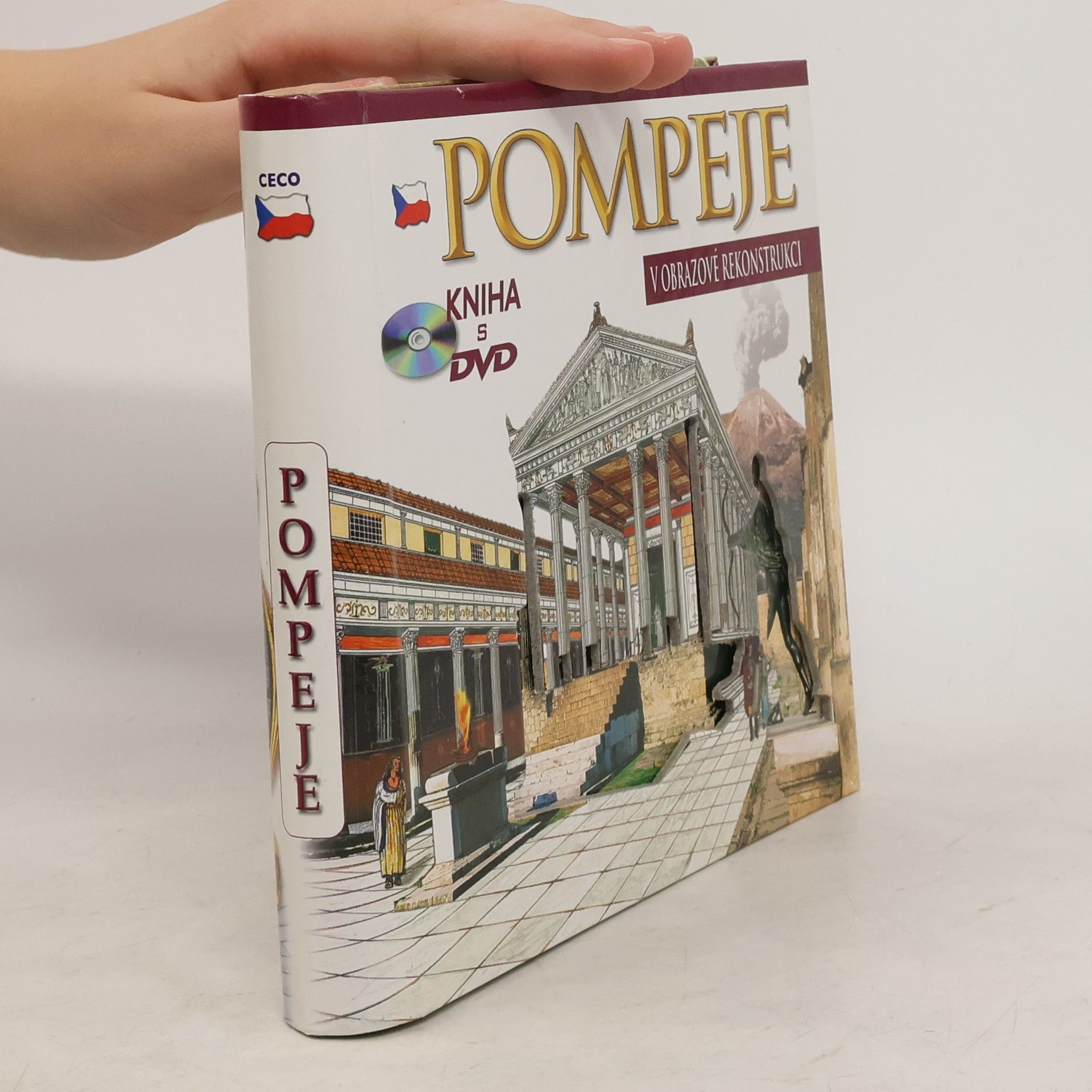 Maria Antonietta Lozzi Bonaventura Pompeje: Obrazová rekonstrukce (s DVD)