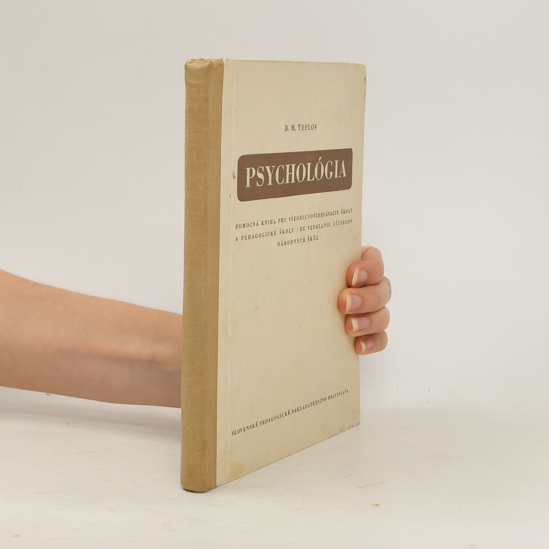B. M. Těplov Psychologia