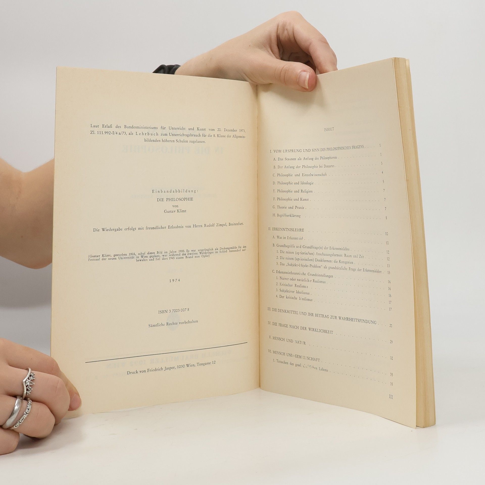 Kantner Lehrbuch der Philosophie III. Teil