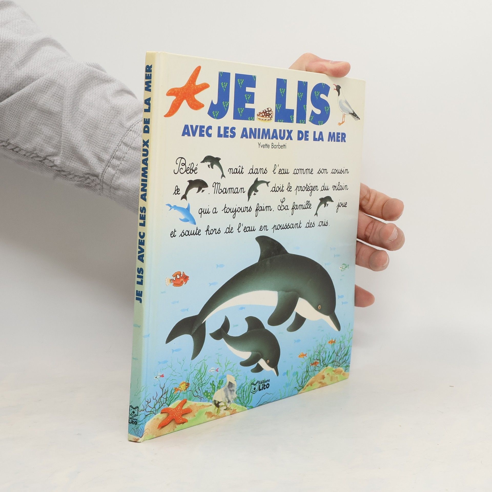 Yvette Barbetti Je lis avec les animaux de la mer