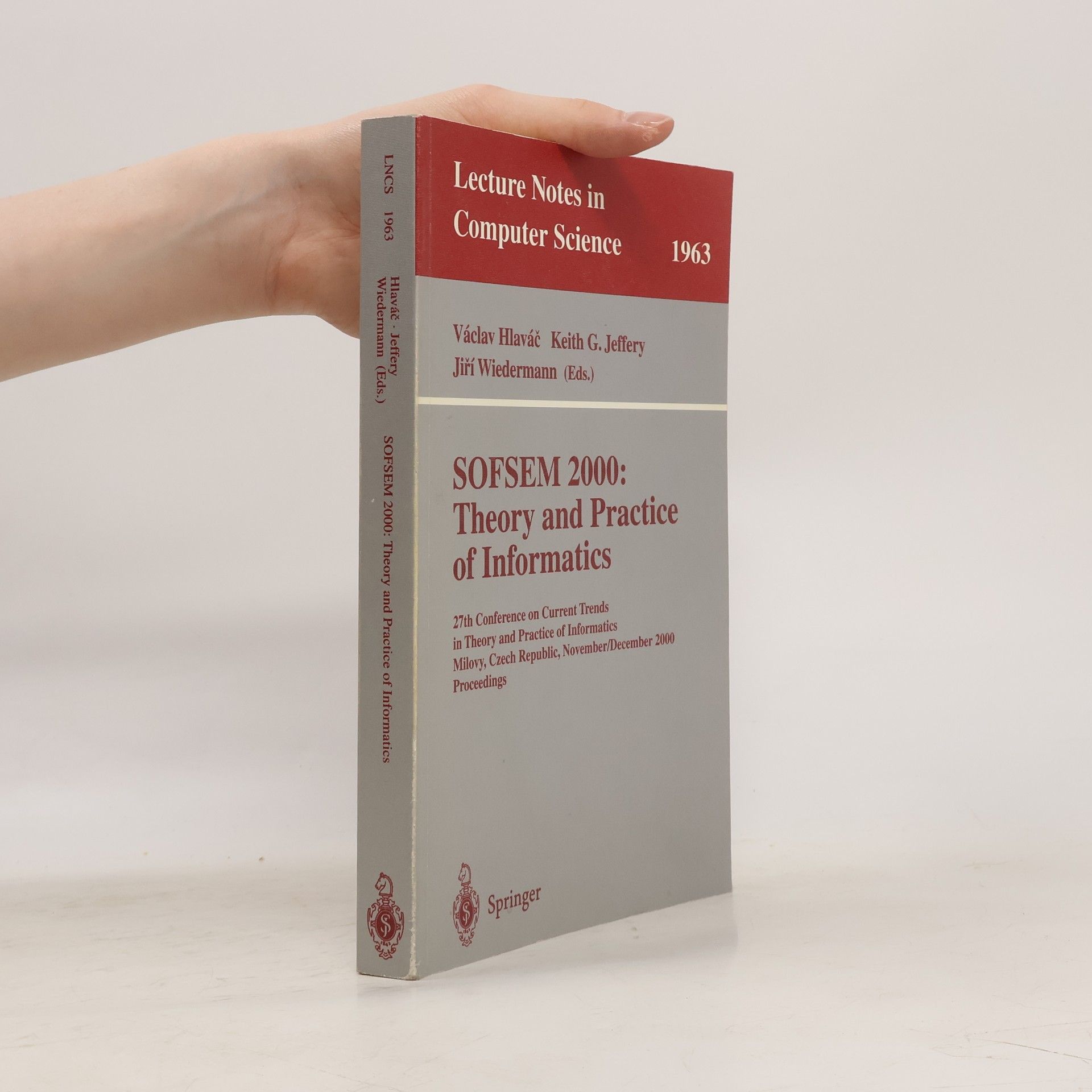 Václav Hlaváč Theory and practice of informatics