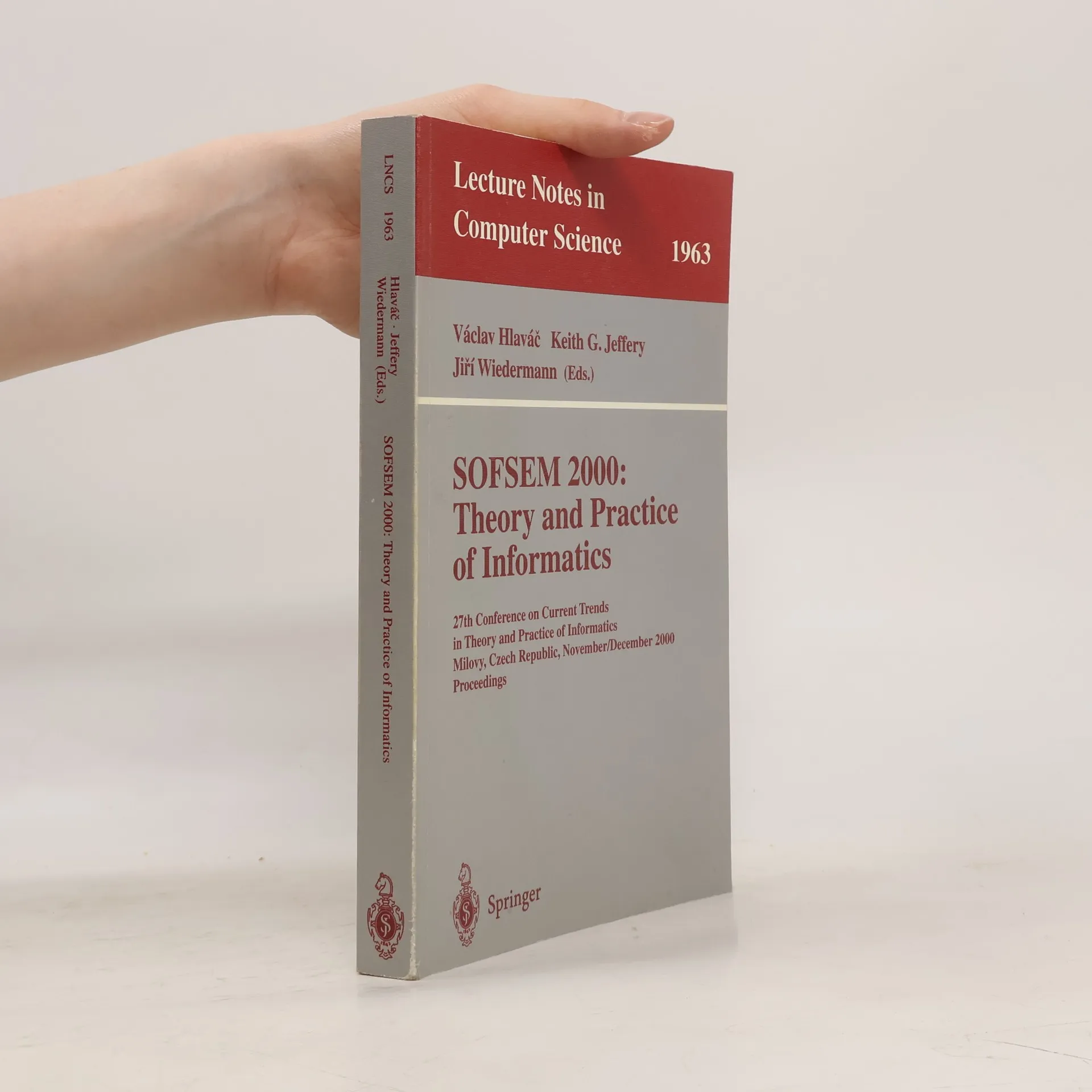 Theory and practice of informatics | Václav Hlaváč | English | Book
