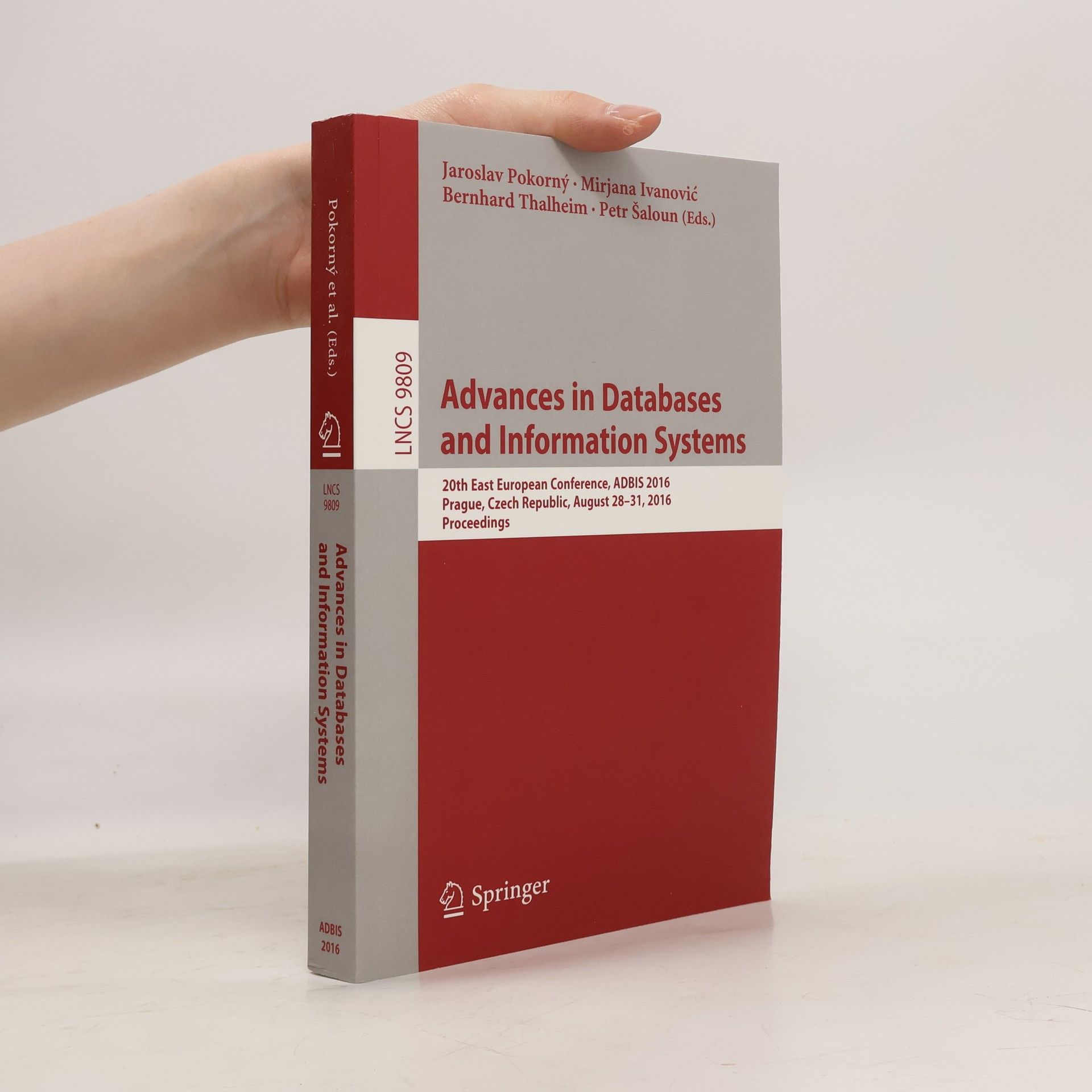 Jaroslav Pokorný Advances in Databases and Information Systems