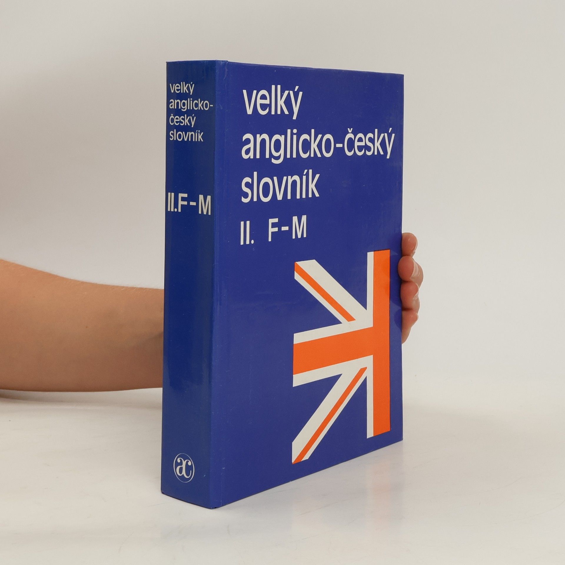 Břetislav Hodek Velký anglicko-český slovník II.díl F-M