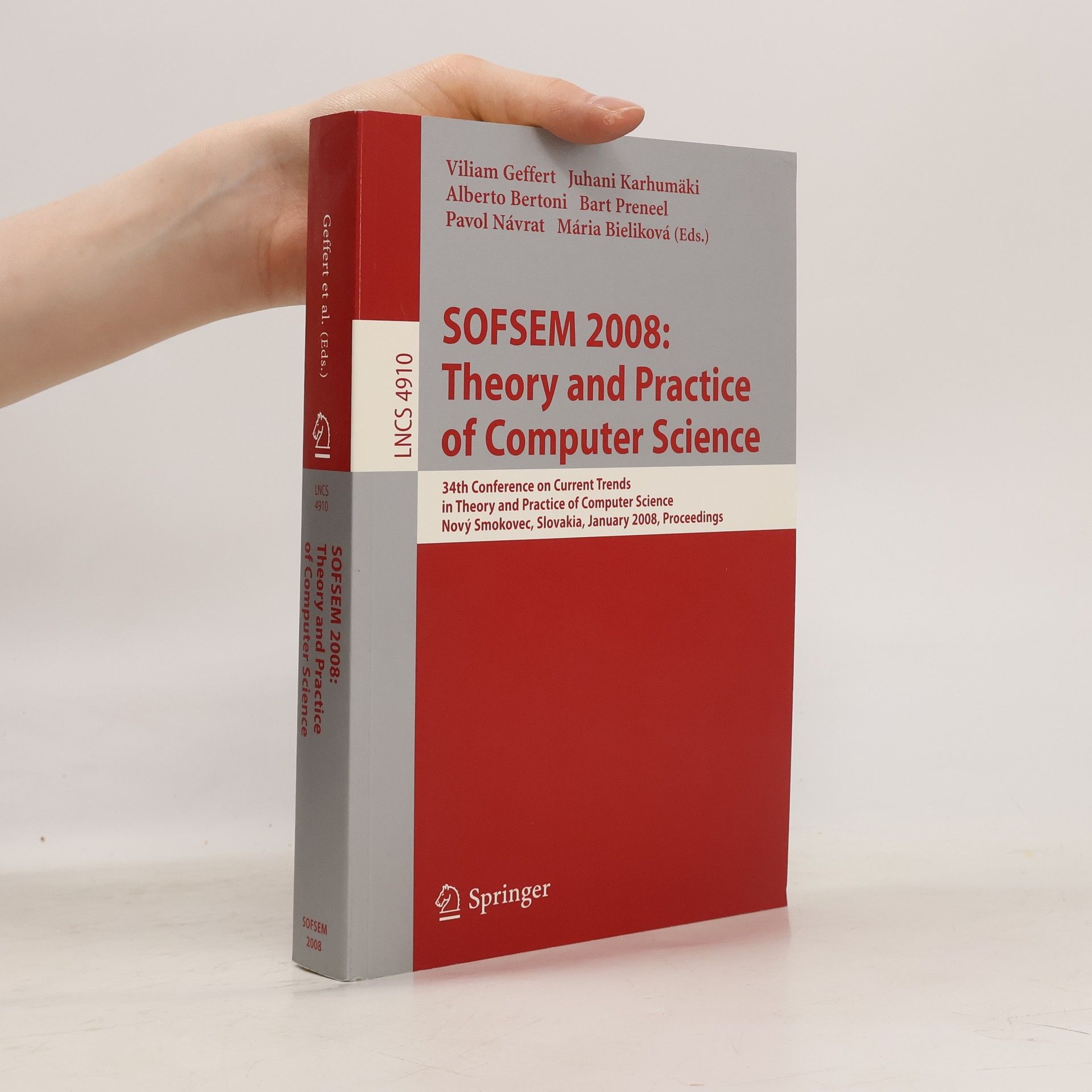 Viliam Geffert Theory and practice of computer science